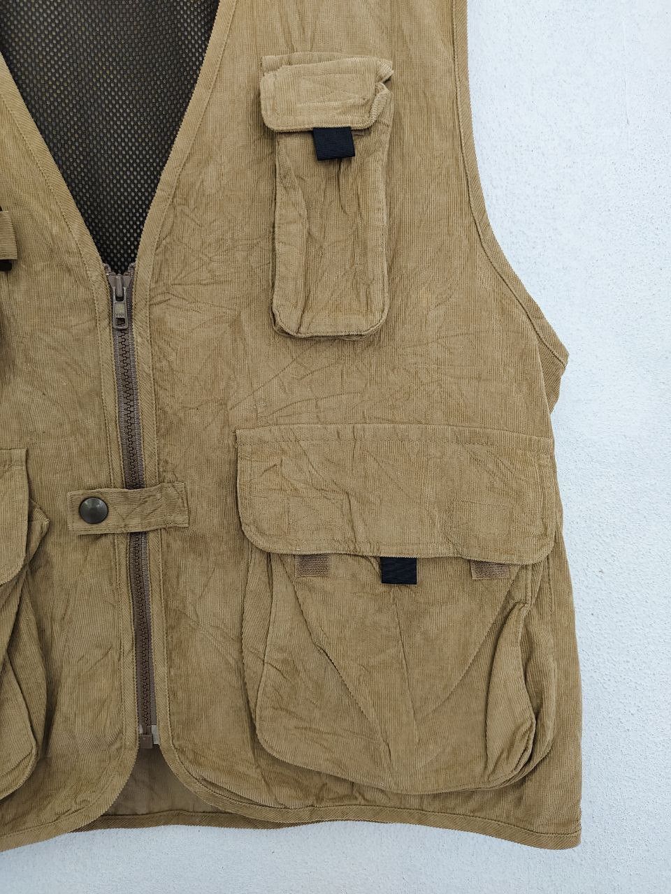 Japanese Brand × Vintage Vintage Japanese Brand Zip Up Vest Size US L / EU 52-54 / 3 - 3 Thumbnail