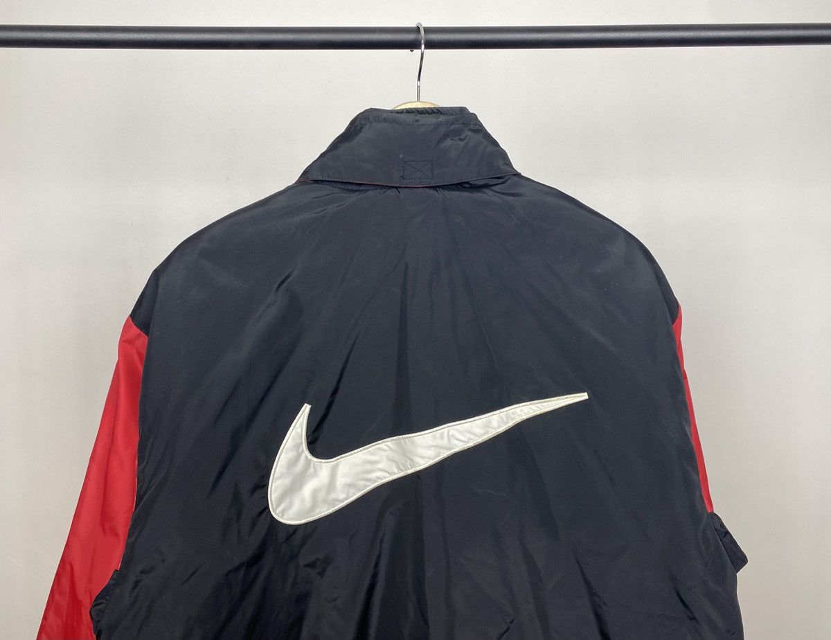 Nike Nike Vintage Big Logo Jacket Light Puffer 90's Full Zip Size US M / EU 48-50 / 2 - 6 Thumbnail