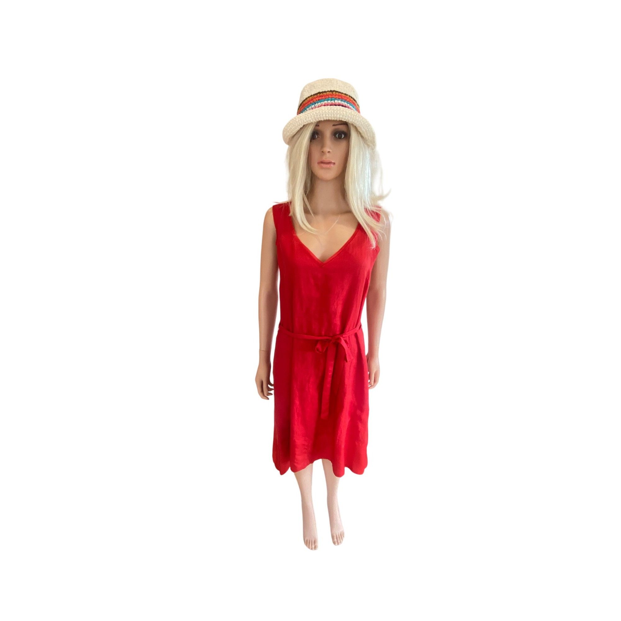 Marine Layer NWT Marine Layer Crochet Bucket Hat in Multi Stripe MSRP$75 Size ONE SIZE - 10 Thumbnail