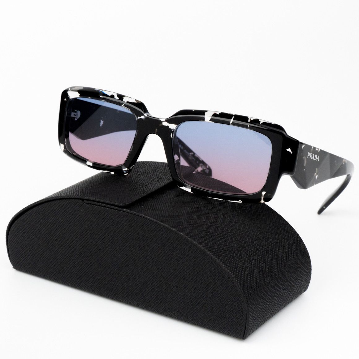 Prada NEW Prada PR27ZS 15O60E Square Unisex Sunglasses 0PR 27ZS Size ONE SIZE - 1 Thumbnail
