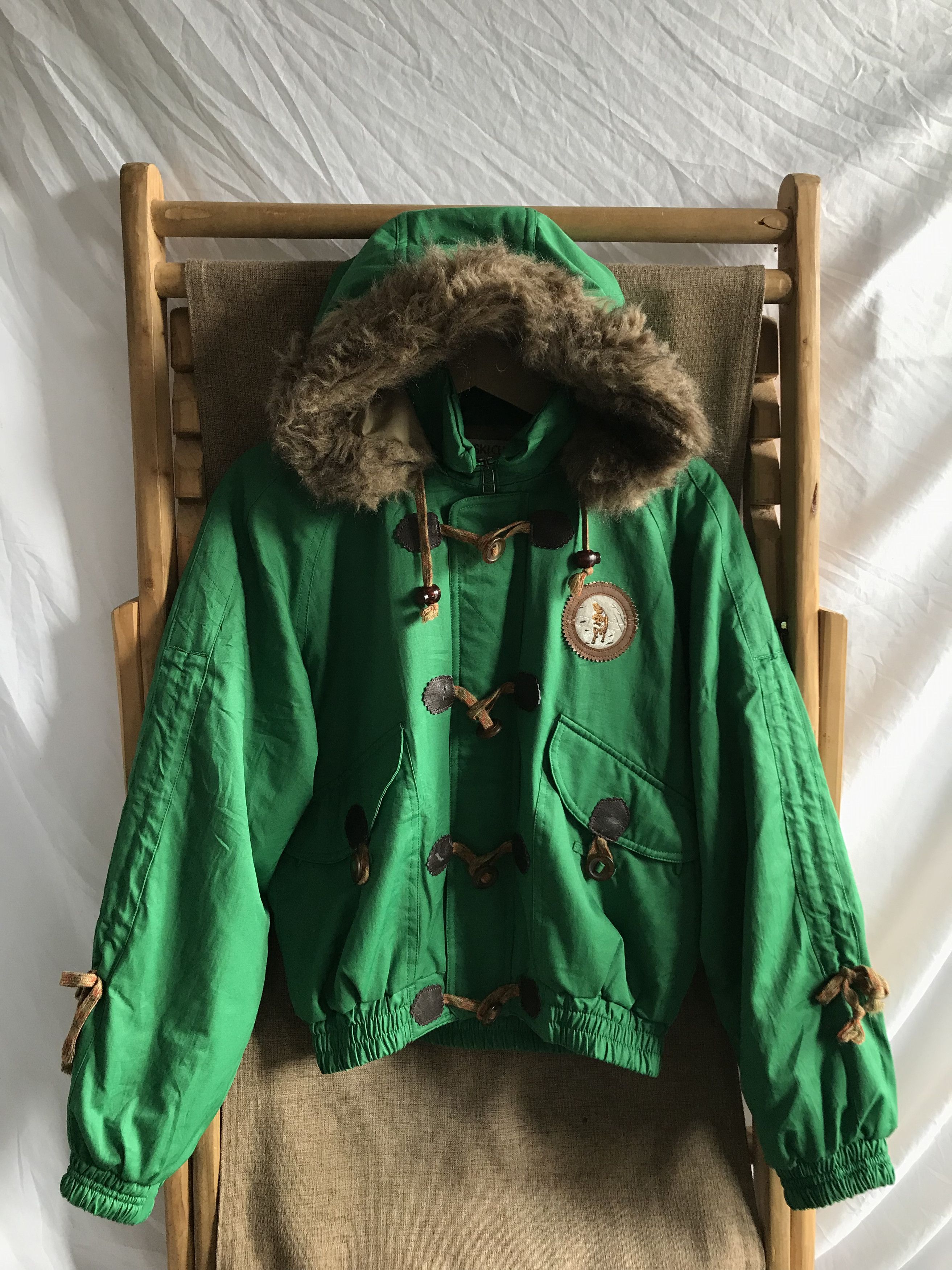 Hysteric Glamour ☠️LAST PRICE☠️Phenix Fur Hoodie Bomber Big Pocket Jacket Size US S / EU 44-46 / 1 - 1 Thumbnail