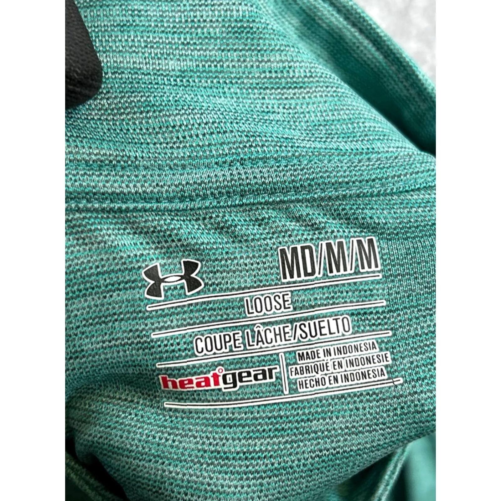 Under Armour Under Armour Sweatshirt Womens M Green Heatgear Quarter Zip Mock Neck Pullover Activewear Logo Workout Jacket (Note: Ensure length within 200 chars) Size M / US 6-8 / IT 42-44 - 3 Thumbnail
