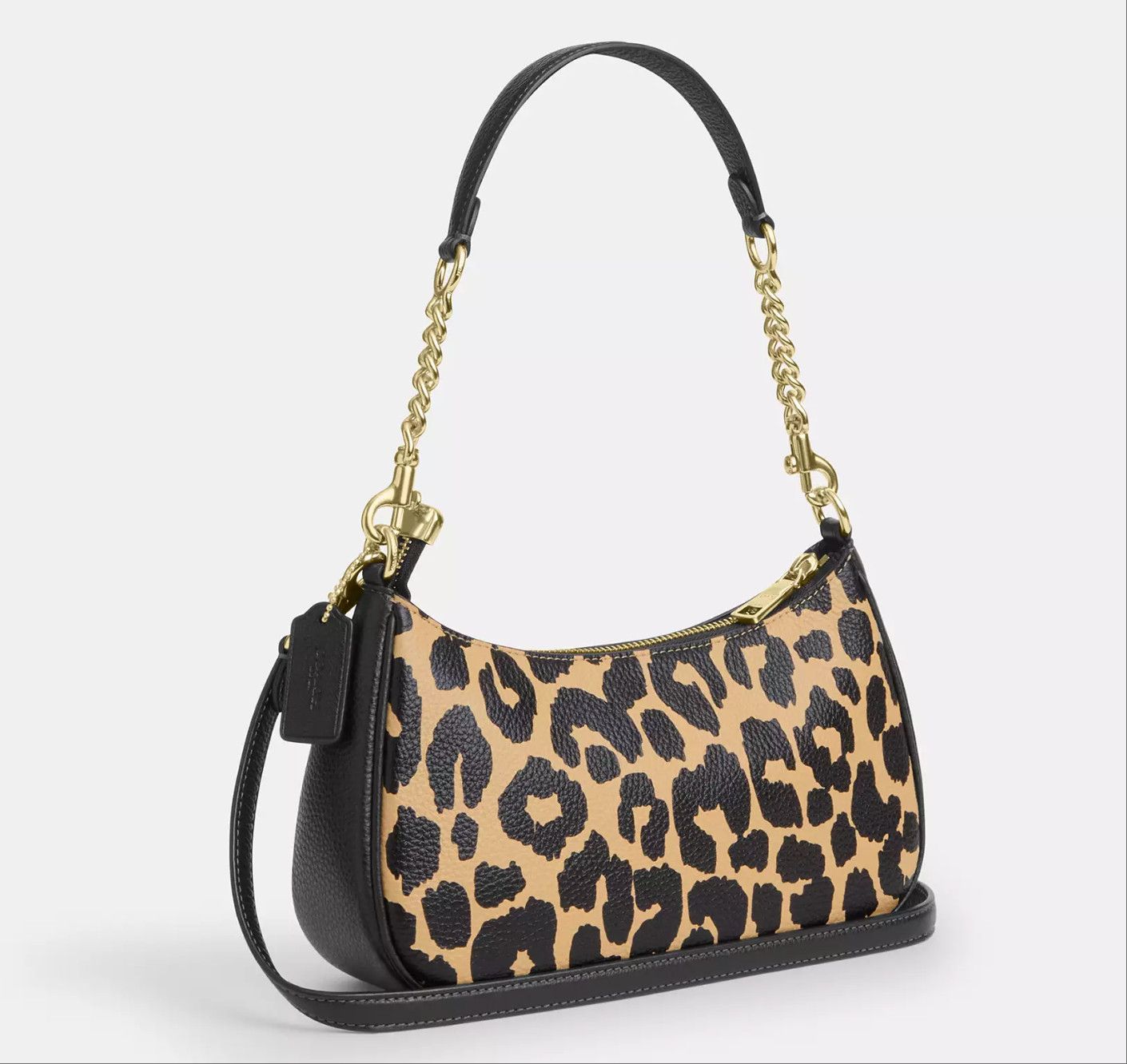 Coach Teri Shoulder Bag With Leopard Print CBH61 Size ONE SIZE - 11 Thumbnail