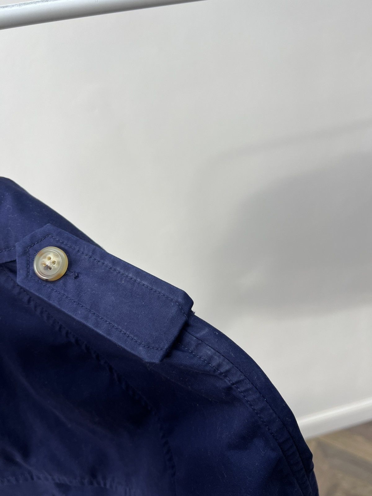 Ralph Lauren Vintage Ralph Lauren Girls Navy Blue Trench Coat Size XXS / US 00 / IT 34 - 14 Thumbnail