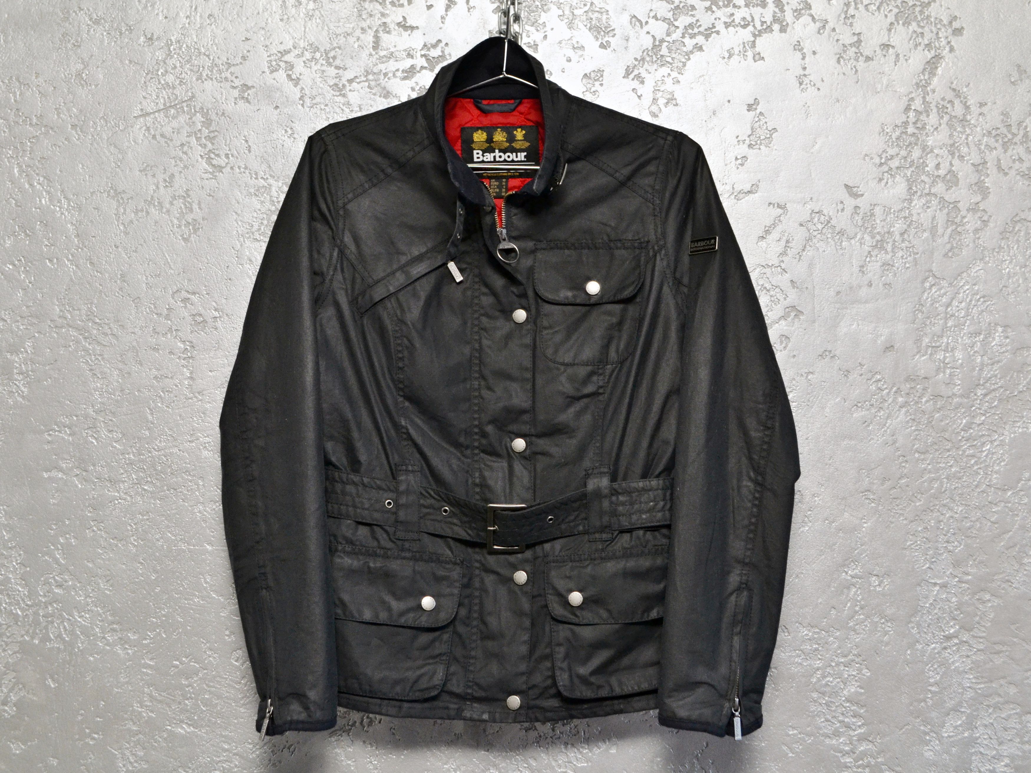 Barbour Barbour International Hilberry Waxed Jacket Women Size S / US 4 / IT 40 - 1 Thumbnail