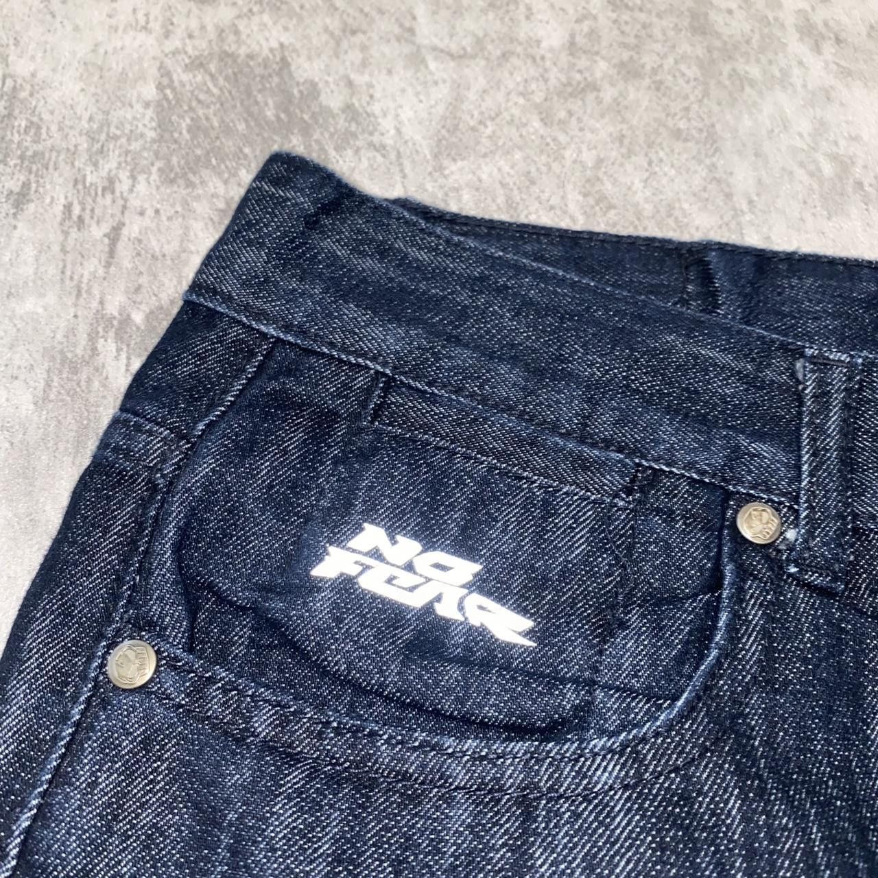 No Fear No Fear Baggy Shorts Jeans rap hip hop vintage Size US 34 / EU 50 - 6 Thumbnail