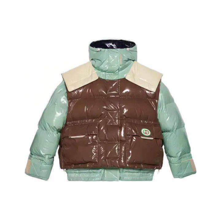 Gucci Gucci Warm Zip-Up Hooded Puffer Jacket Size US M / EU 48-50 / 2 - 1 Thumbnail