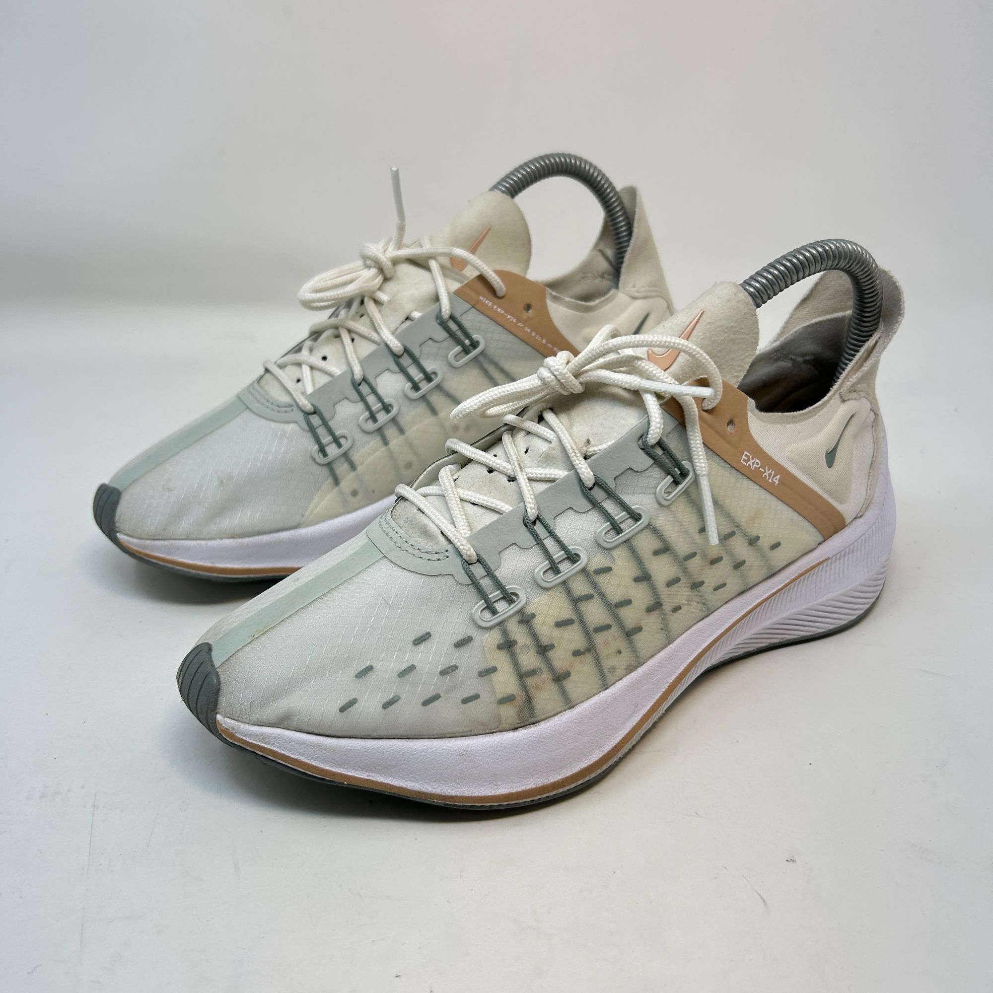 Nike Nike EXP-X14 White Tan Running Shoes Women’s 7.5 AO3170-101 Size US 7.5 / IT 37.5 - 6 Thumbnail
