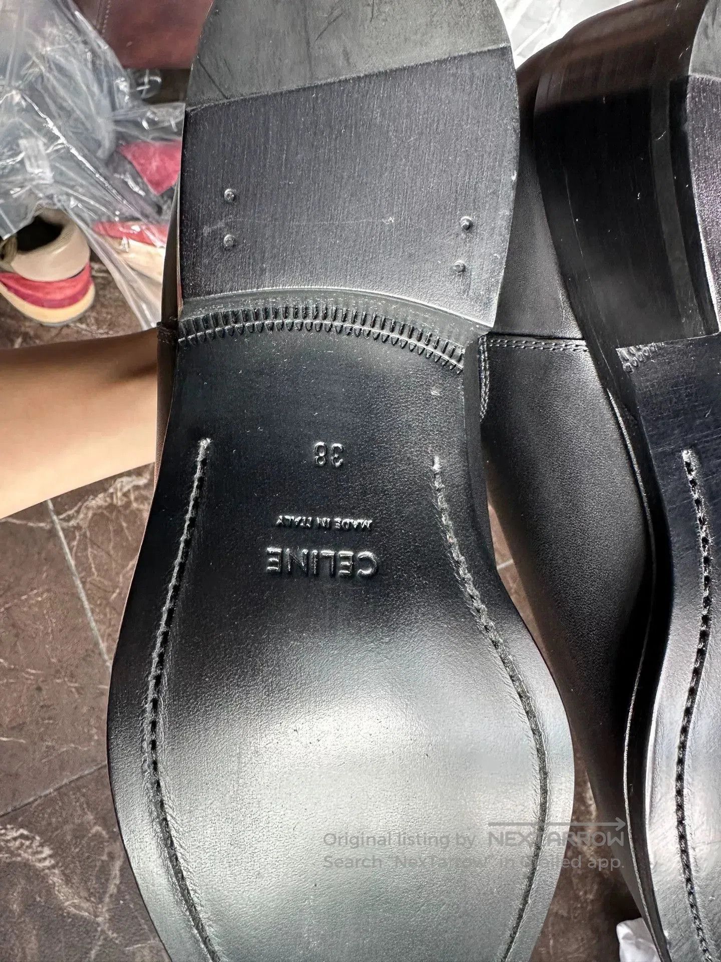 Celine Celine Women's Black Chelsea Boots. Size US 7 / IT 37 - 8 Thumbnail
