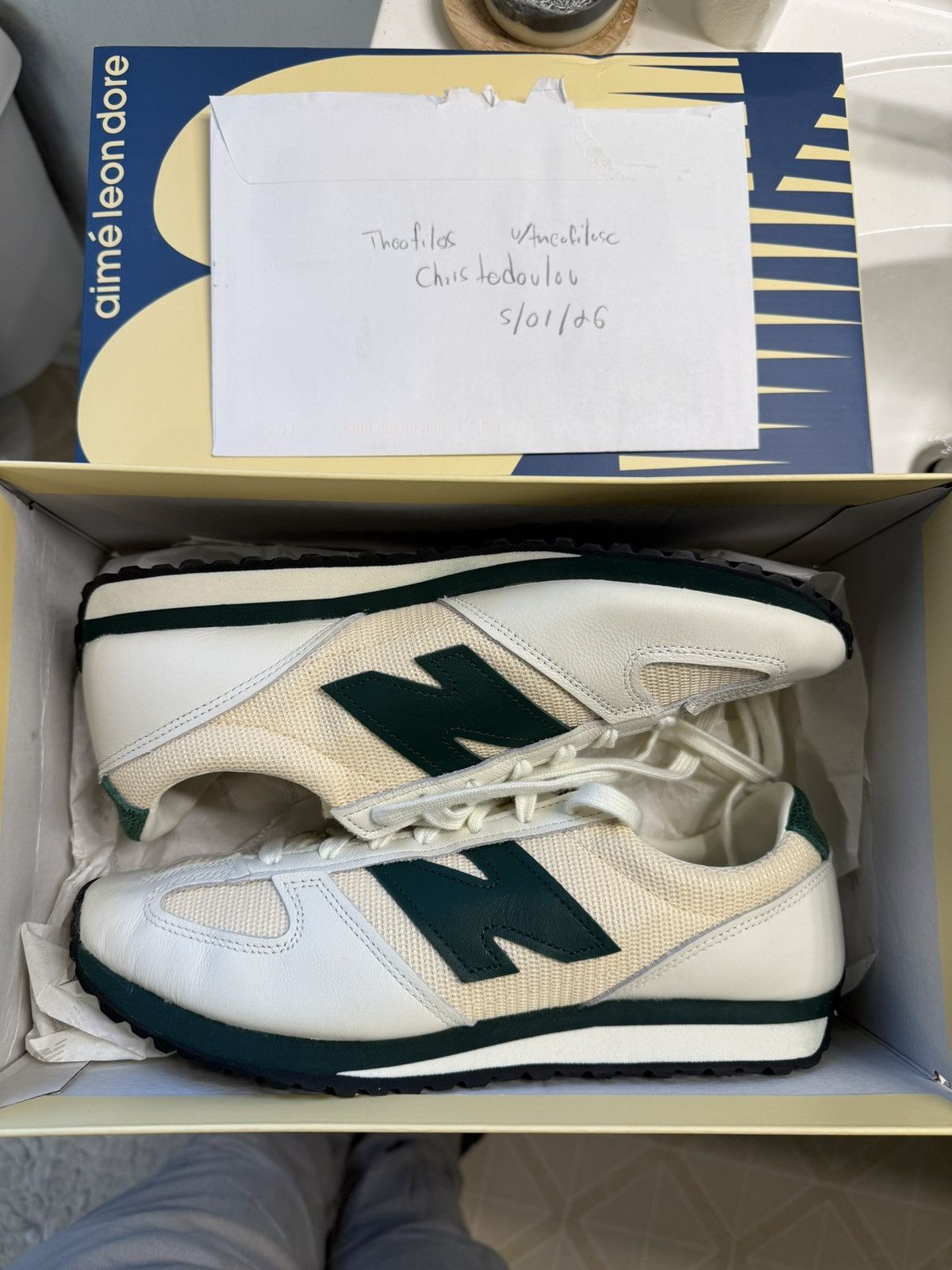 Aime Leon Dore New Balance 471 Green LA Exclusive Size 10