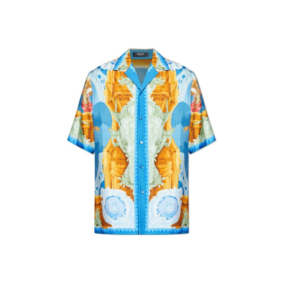 Versace VERSACE Multicolor Silk Shirt New & Authentic (Men's size:XX Size US XXL / EU 58 / 5 - 1 Preview