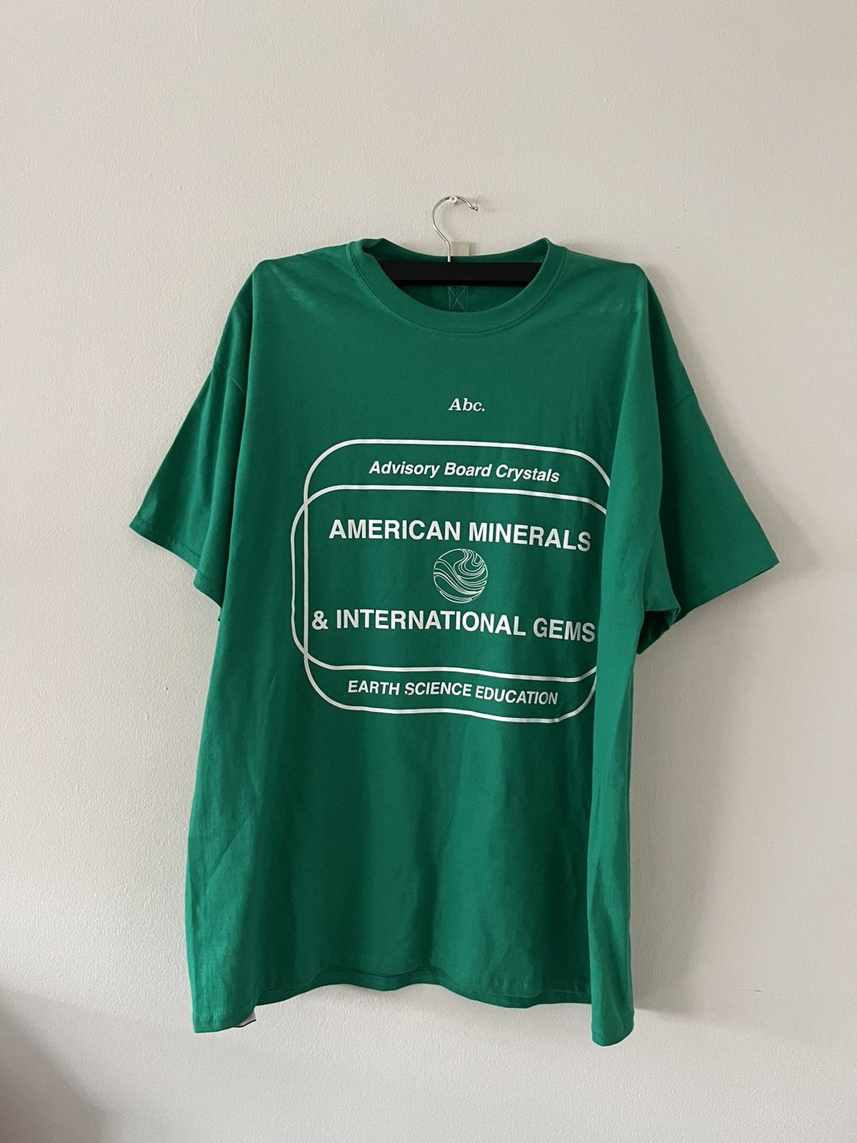 Advisory Board Crystals Abc. Minerals and Gems T-shirt green and white Size US XL / EU 56 / 4 - 1 Thumbnail