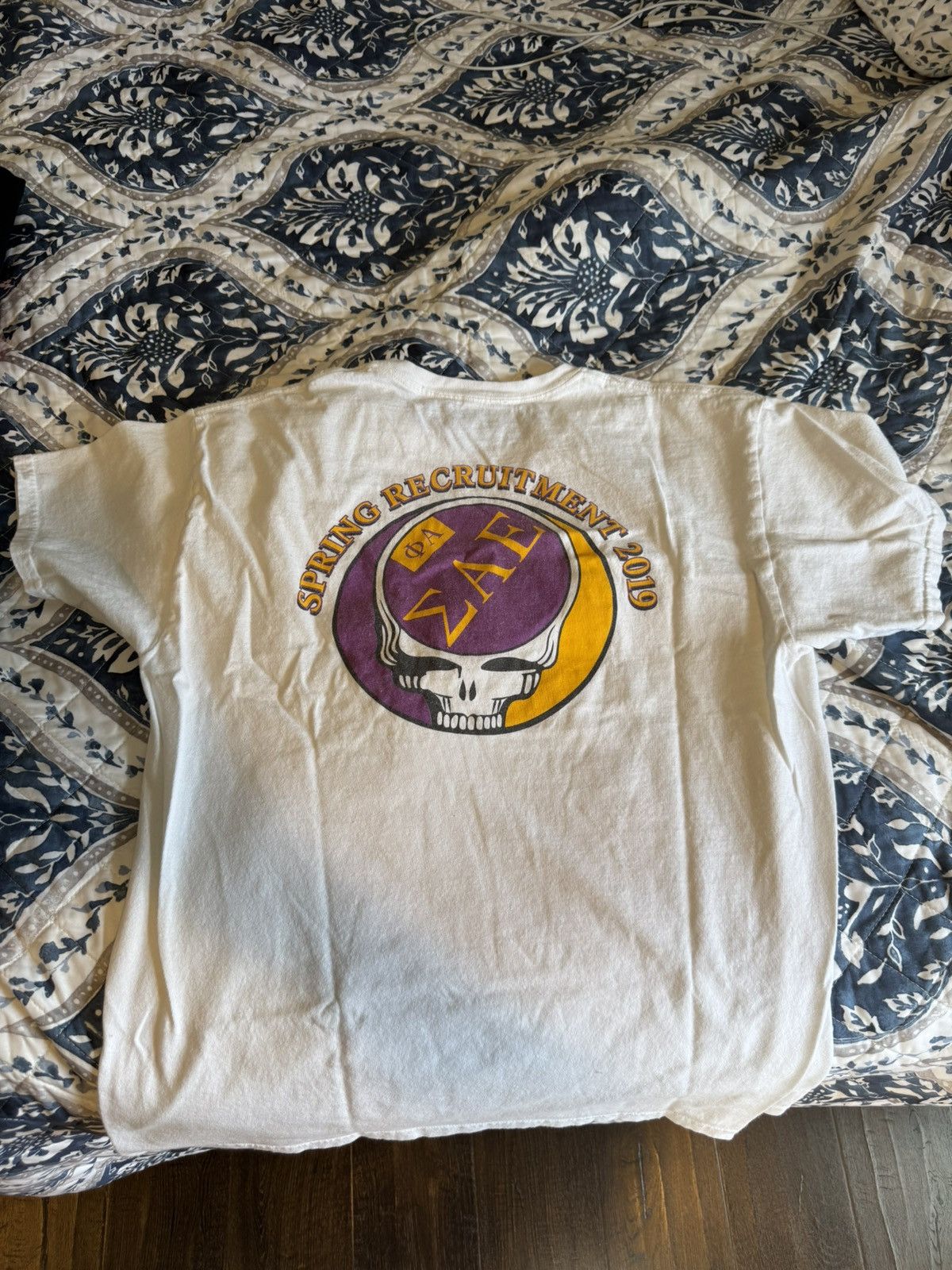 Vintage Fraternity x Grateful Dead T Shirt Size US L / EU 52-54 / 3 - 3 Thumbnail