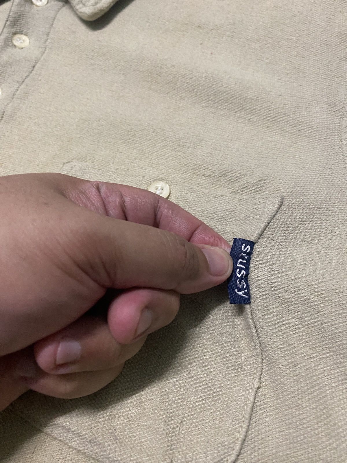 Stussy 💸BINDING OFFER💸VINTAGE STUSSY SMALL POCKET TSHIRT TEE💥 Size US M / EU 48-50 / 2 - 8 Thumbnail