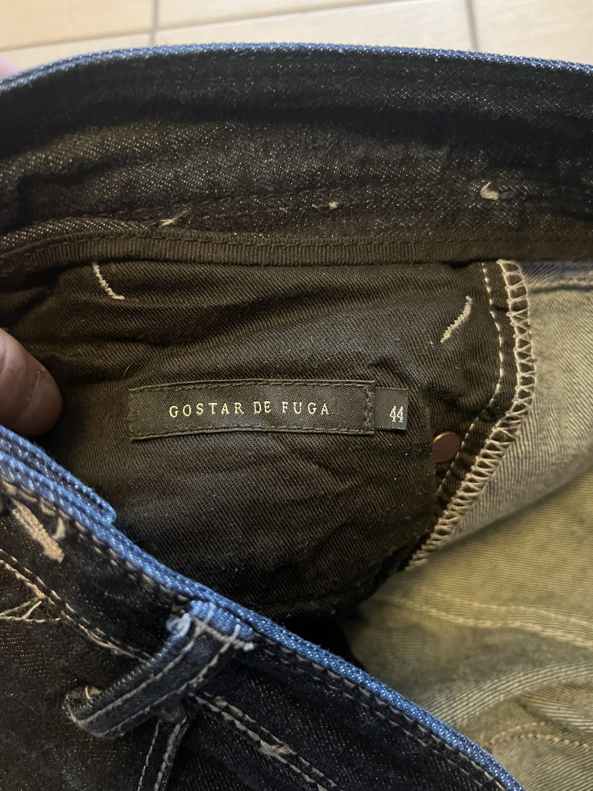 GOSTAR DE FUGA Gostar De Fuga slim fit denim Size US 29 - 6 Thumbnail