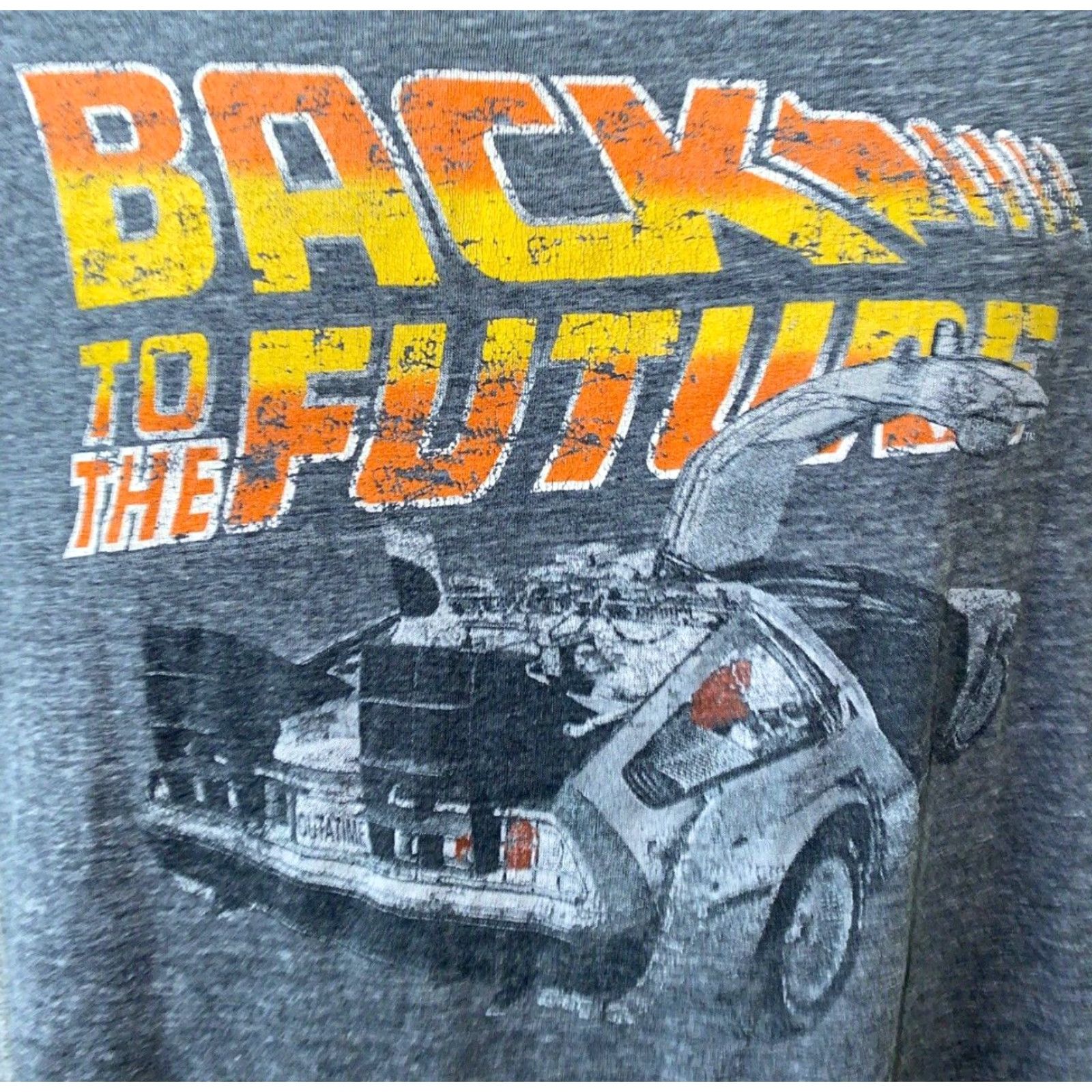 Vintage M & M Back To The Future Shirt Mens Gray Short Sleeve Graphic T-Shirt M Size US M / EU 48-50 / 2 - 2 Thumbnail