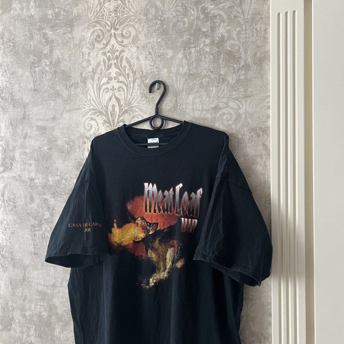 Band Tees Vintage Meat Loaf Band Tee T-Shirt Rock Size US XXL / EU 58 / 5 - 3 Thumbnail