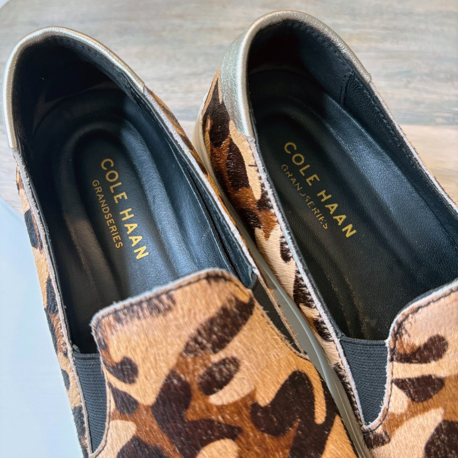 Cole Haan Cole Haan Leopard Sneakers 8B Calf Hair Cheetah Print Casual Size US 8 / IT 38 - 8 Thumbnail
