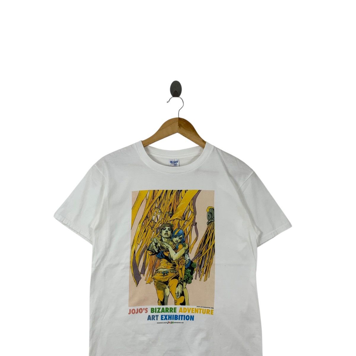Anime JOJO BIZARRE ADVENTURE Hirohiko Araki Exhibition Tee Shirt Size US S / EU 44-46 / 1 - 2 Thumbnail