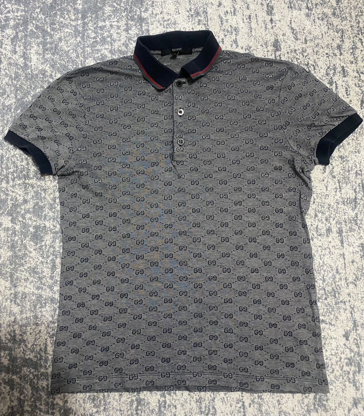 Luxury gucci monogram hype drip gg gucci polo shirt