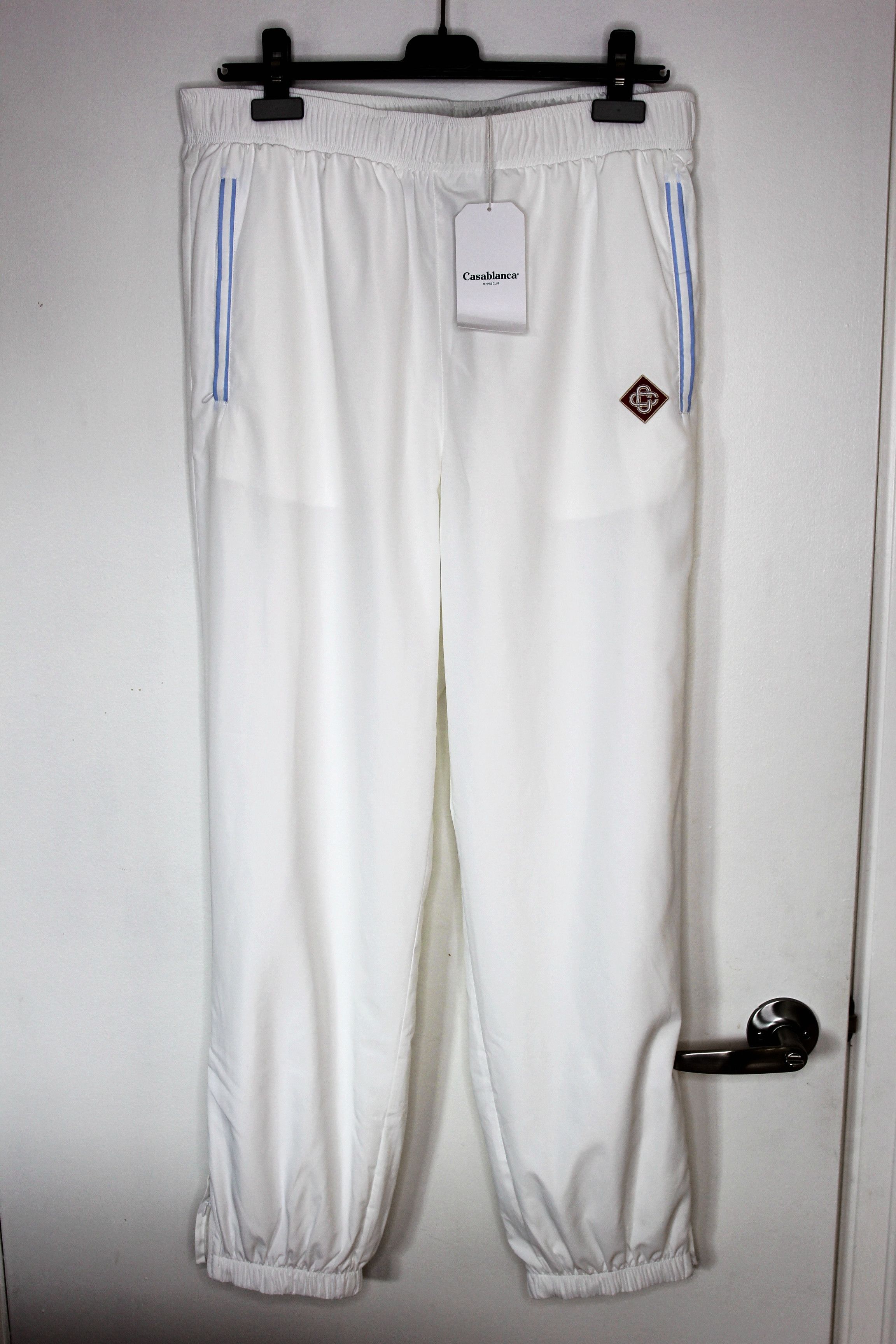 Casablanca BNWT SS24 CASABLANCA SHELLSUIT NYLON JOGGERS L Size US 36 / EU 52 - 2 Thumbnail
