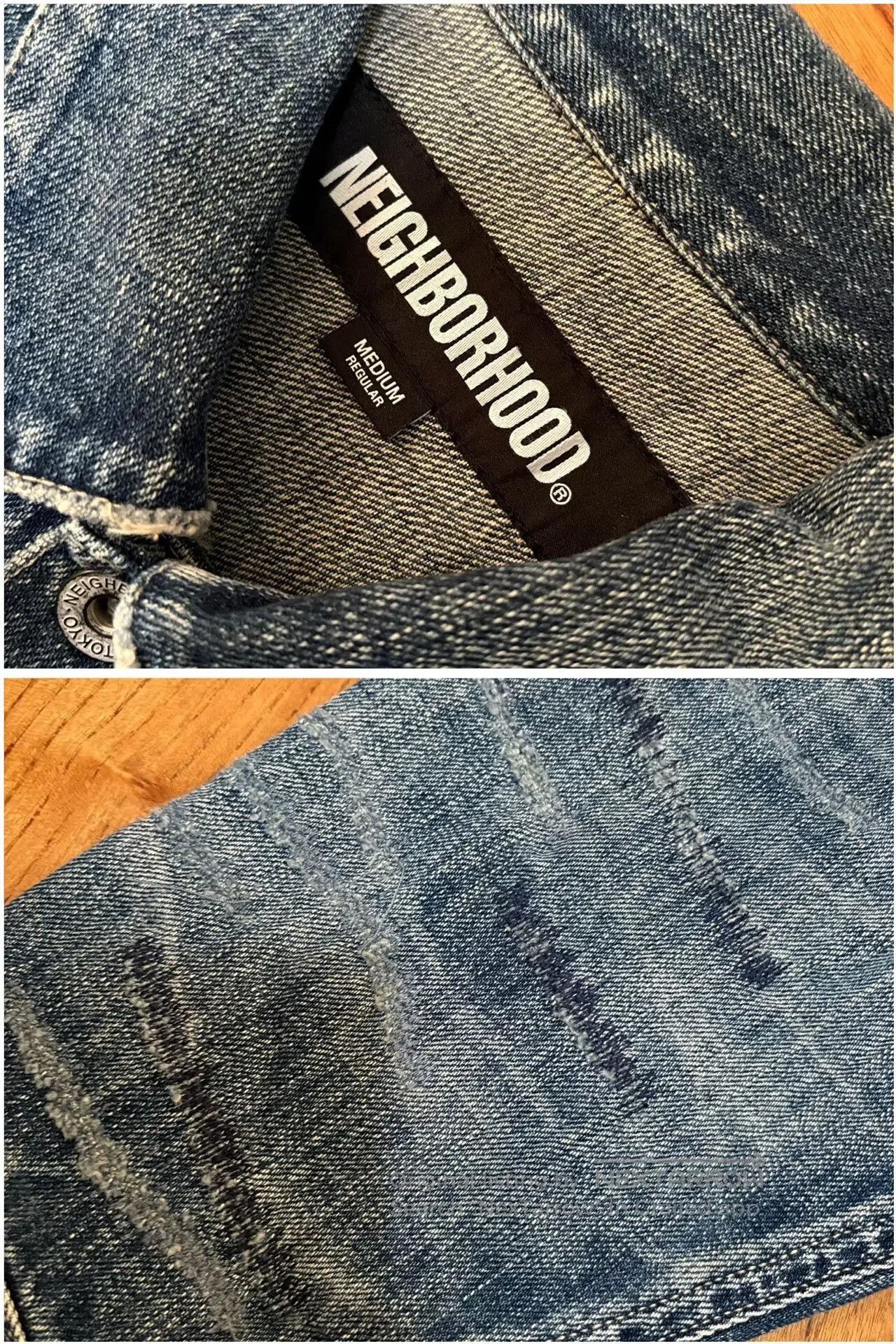 Neighborhood neighborhood savage denim type-1 jacket. Size US M / EU 48-50 / 2 - 5 Thumbnail