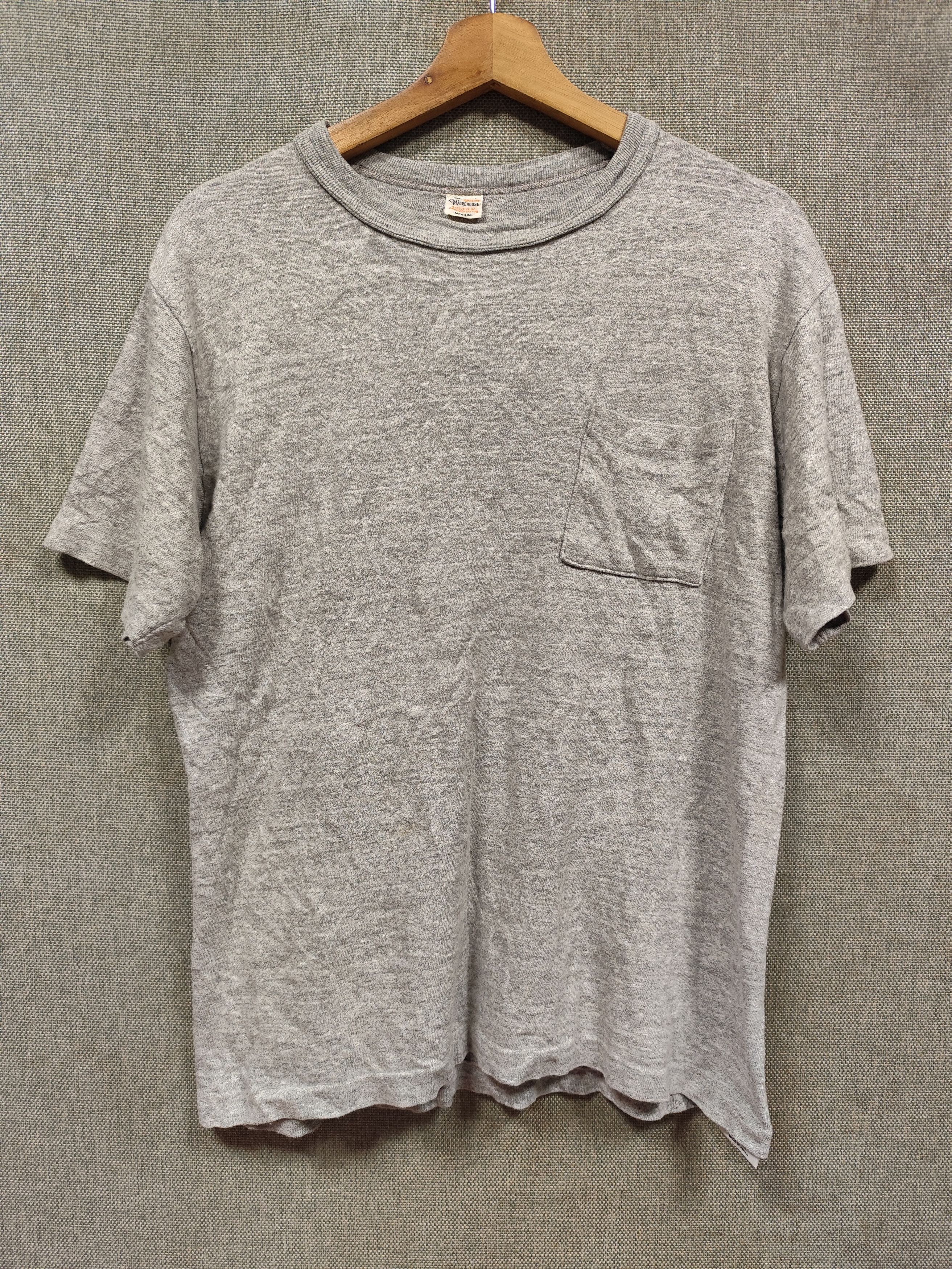 Vintage t shirt warehouse single pocket