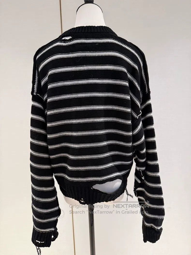Maison Margiela Maison Margiela Make an old knitted sweater with holes Size XS / US 0-2 / IT 36-38 - 2 Thumbnail