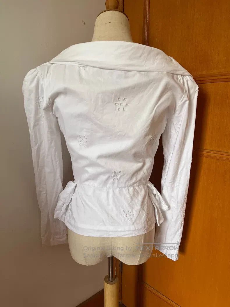 Vivienne Westwood Vivienne Westwood White Bustier Shirt Size M / US 6-8 / IT 42-44 - 3 Thumbnail