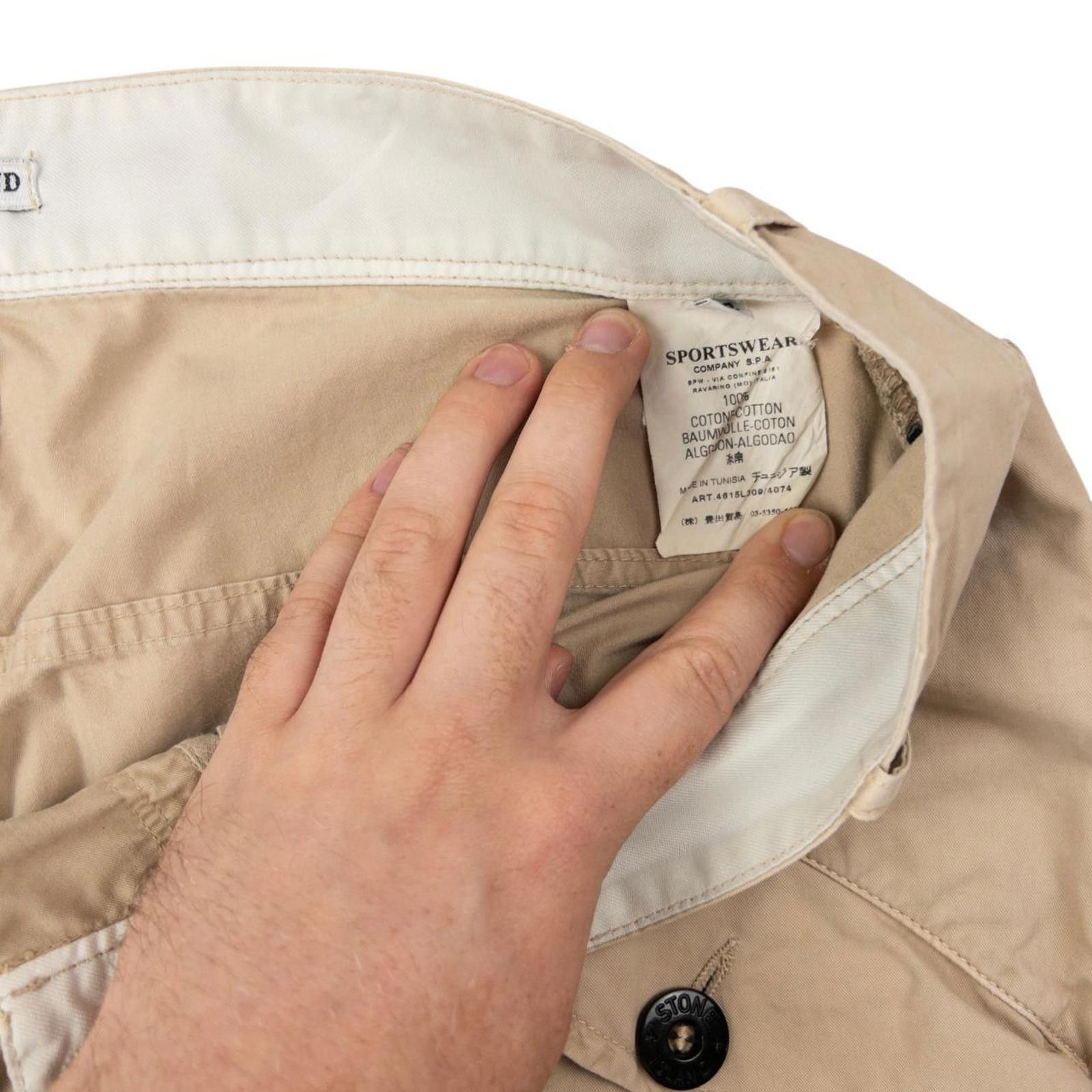 Stone Island Vintage Stone Island Zip Extension Cargo Shorts Size W35 Size US 35 - 8 Thumbnail