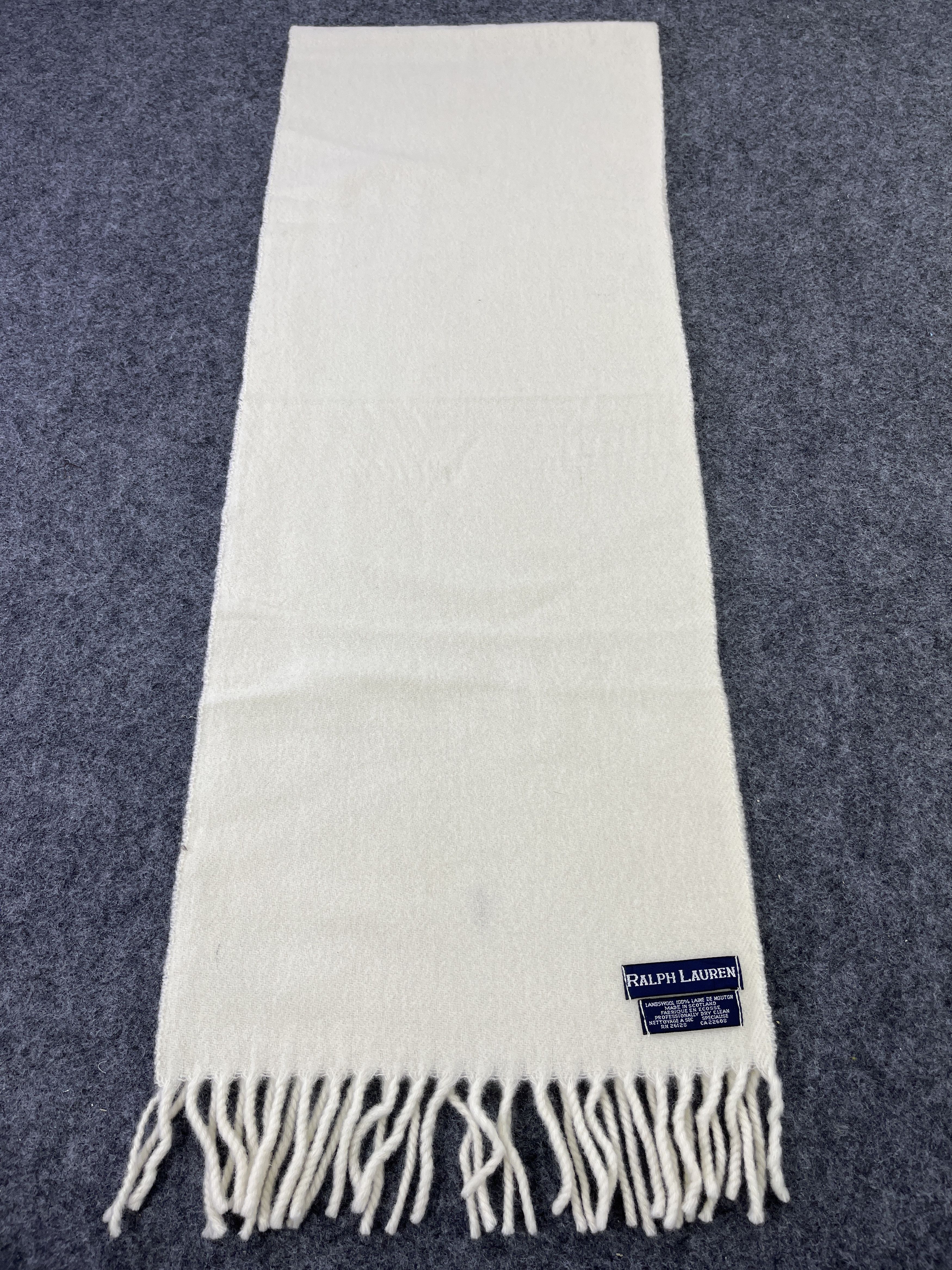 Ralph Lauren × Vintage Ralph Lauren Scarf / Muffler / Neckwear T047 Size ONE SIZE - 2 Thumbnail