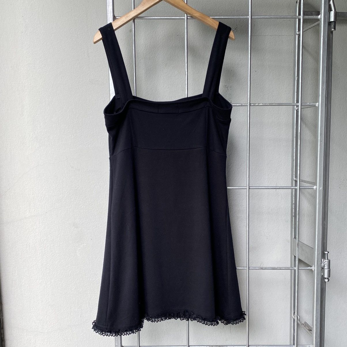 Japanese Brand × Seditionaries SEXY DYNAMITE. Black Mini Dress with Zipper Detail Size M / US 6-8 / IT 42-44 - 2 Thumbnail