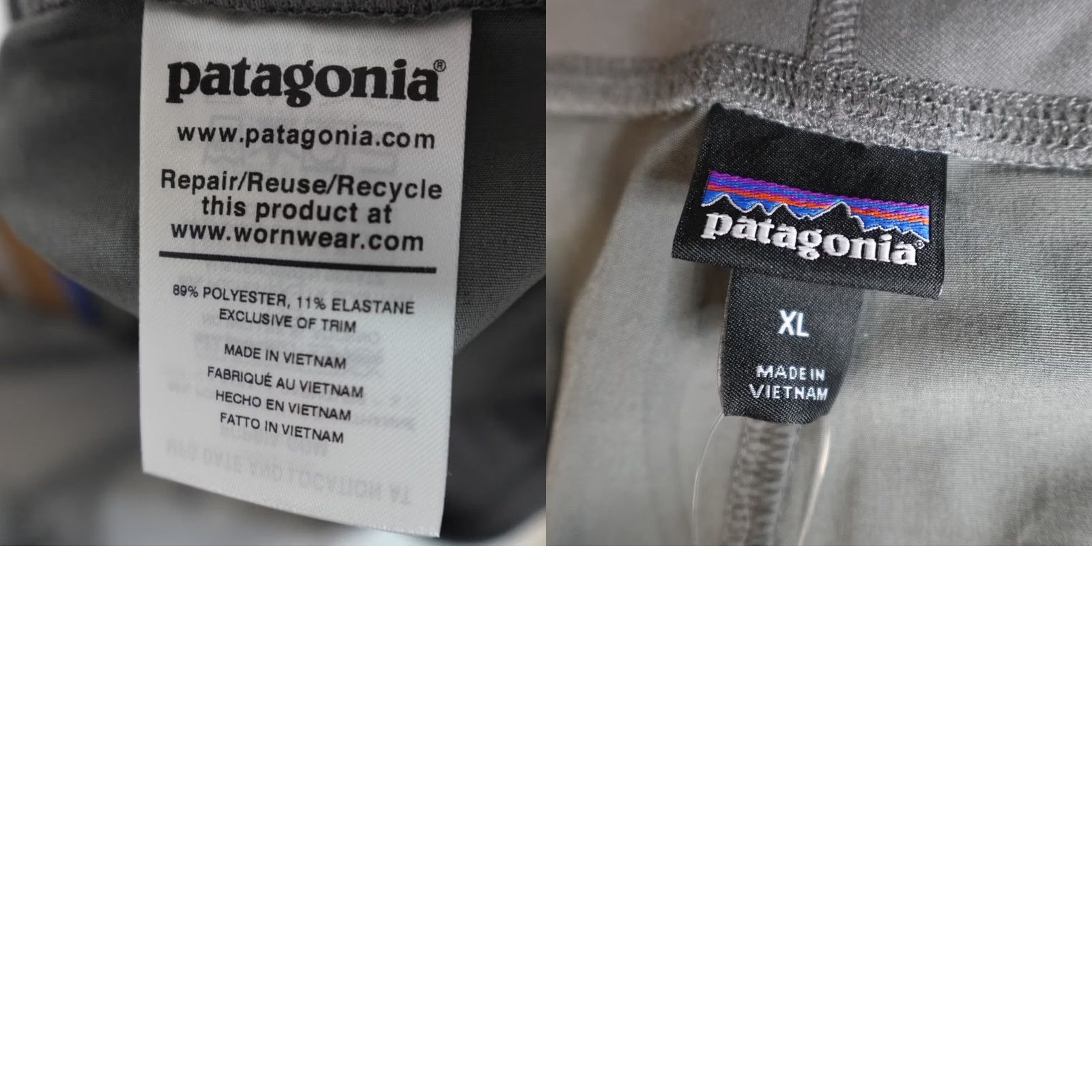 Patagonia Patagonia Womens Pants XL Gray Happy Hiking UPF 50+ NEW Tapered Ankle Performance Activewear Spring Fall Summer Shoes? Size 40" / US 18 - 9 Thumbnail