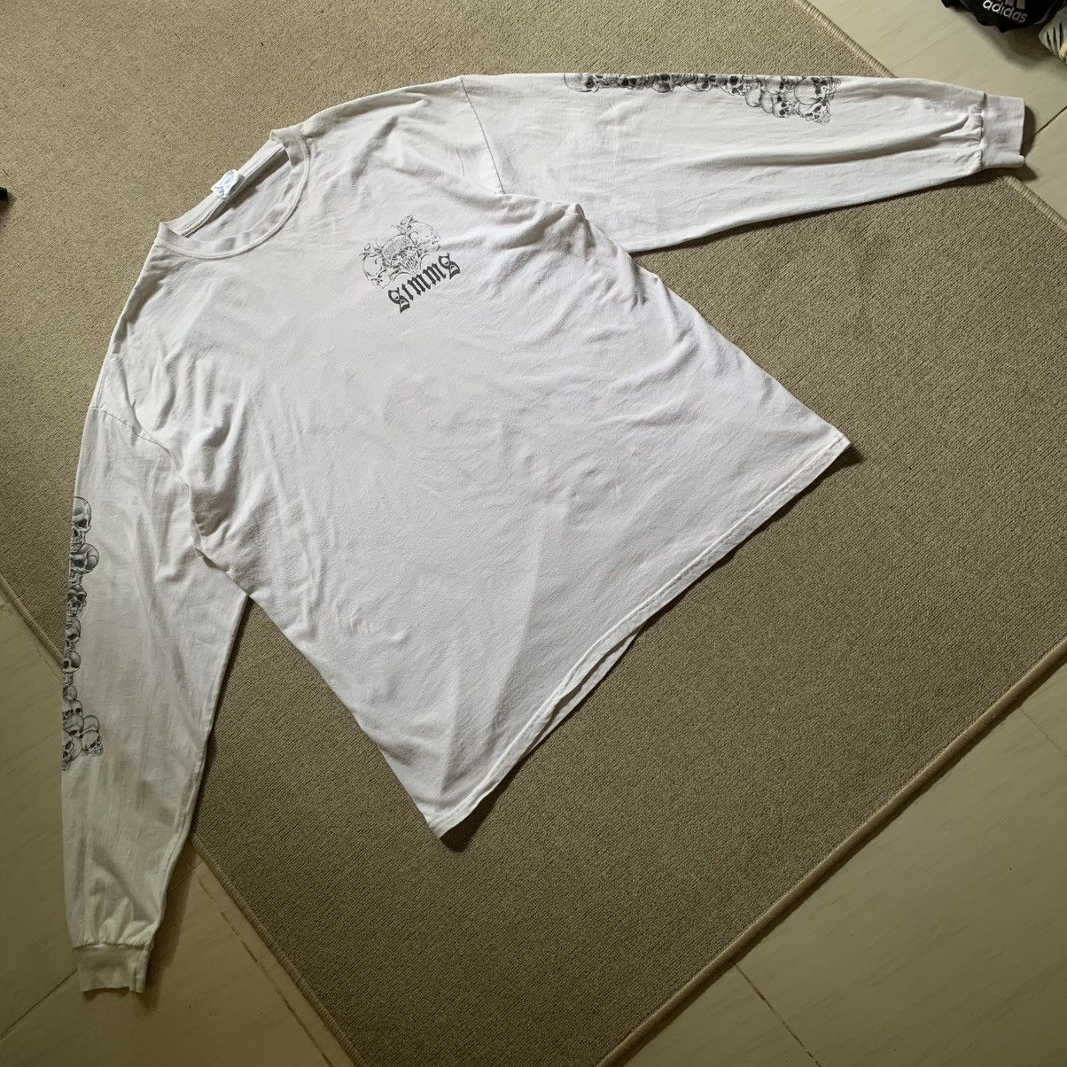 Hanes Vintage Ron Simms Costum Cycles Hayward, Ca. Size US XL / EU 56 / 4 - 9 Thumbnail