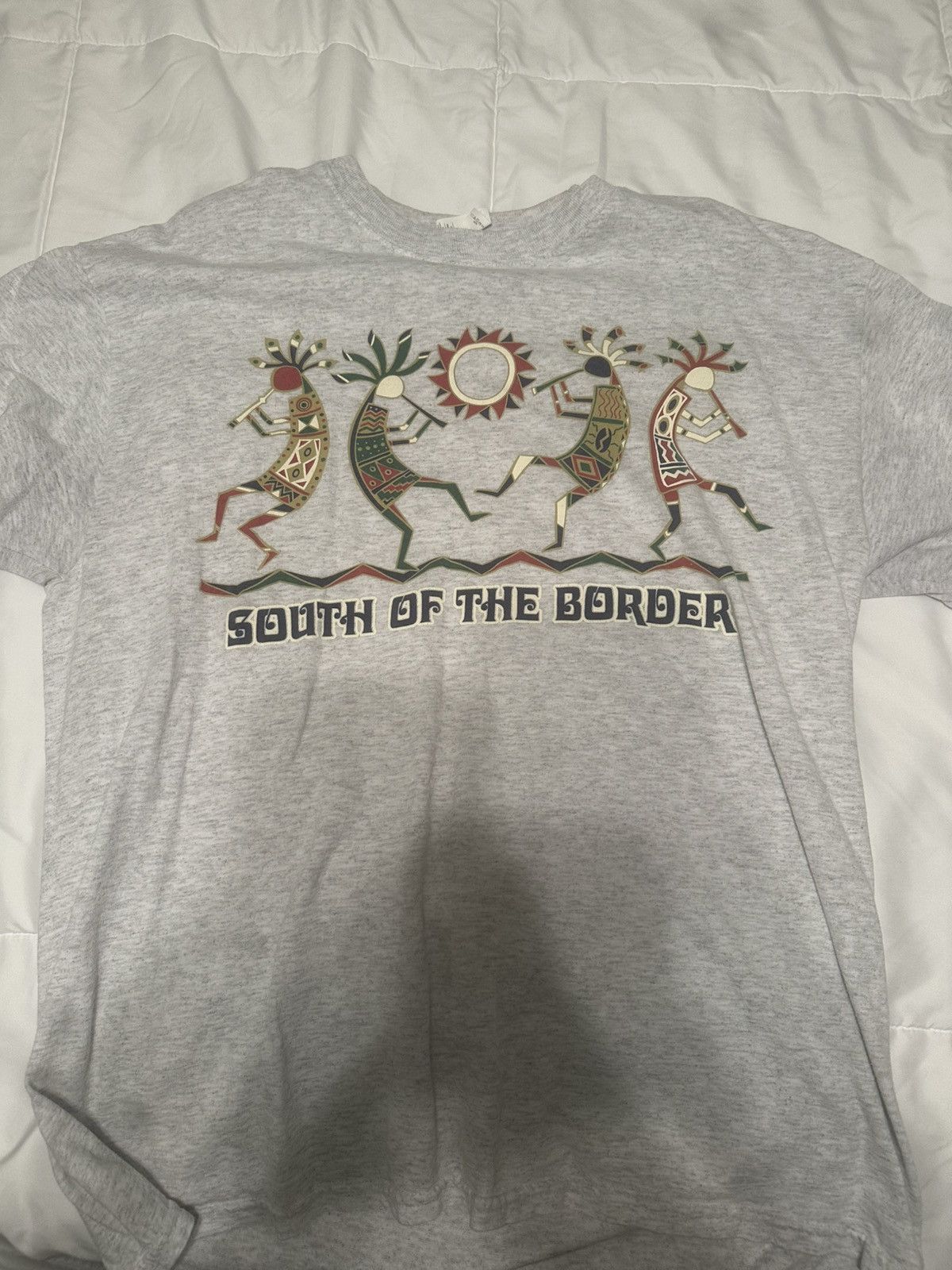 Gildan × Vintage Vintage South of the Border (NC/SC) Shirt Size US L / EU 52-54 / 3 - 1 Thumbnail