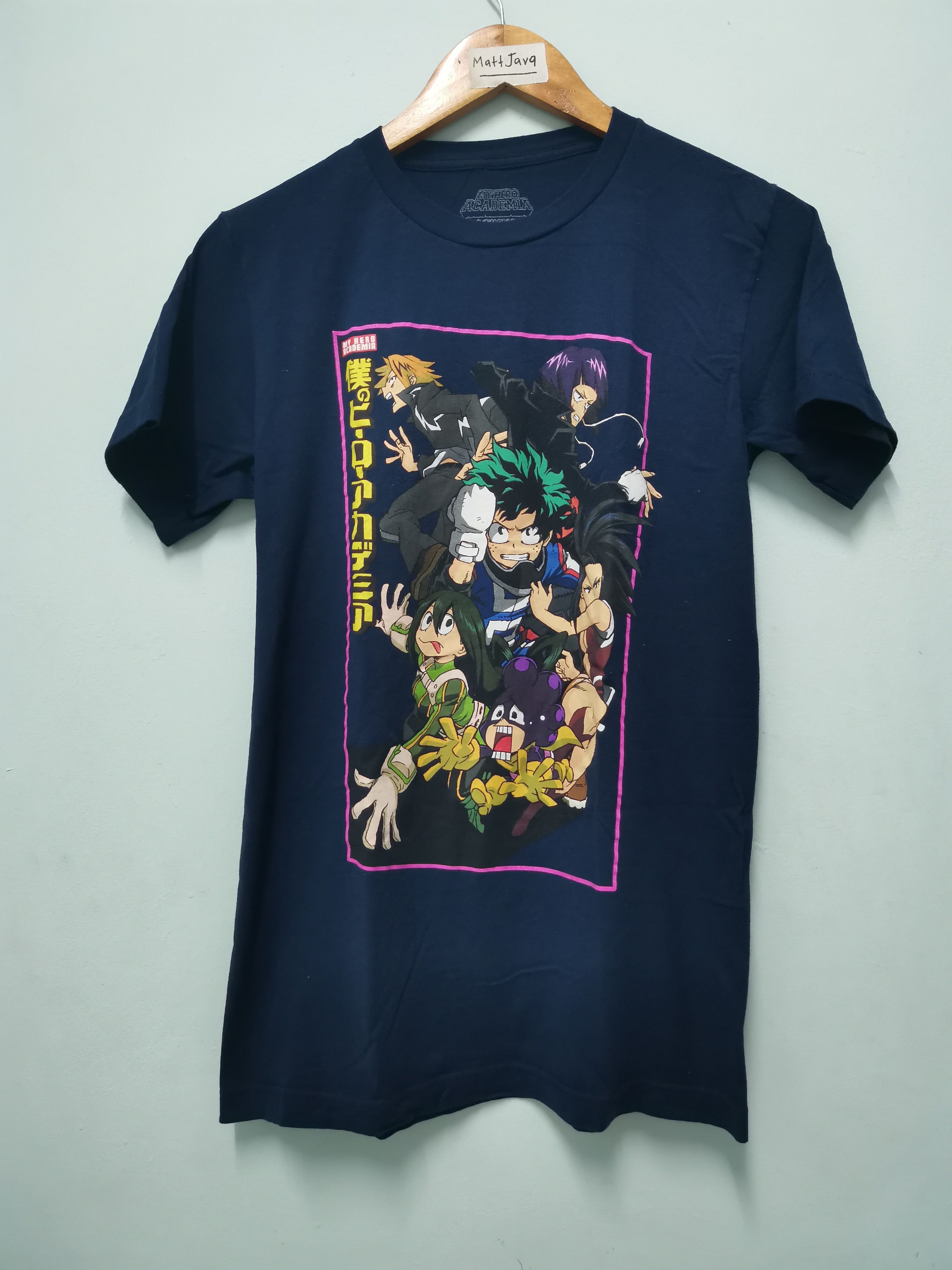 Anime My Hera Academia Japan Anime Tee Akira Bleach Devilman Size US S / EU 44-46 / 1 - 2 Thumbnail