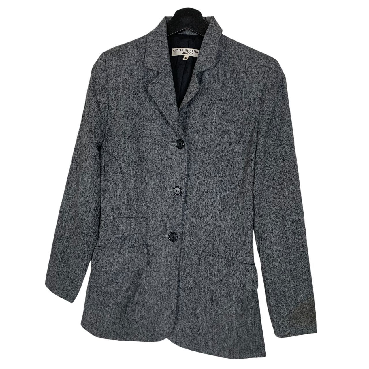 Designer × Katharine Hamnett London × Vintage Designer British Fashion Katherine Hamnett London Blazer Size M / US 6-8 / IT 42-44 - 3 Thumbnail