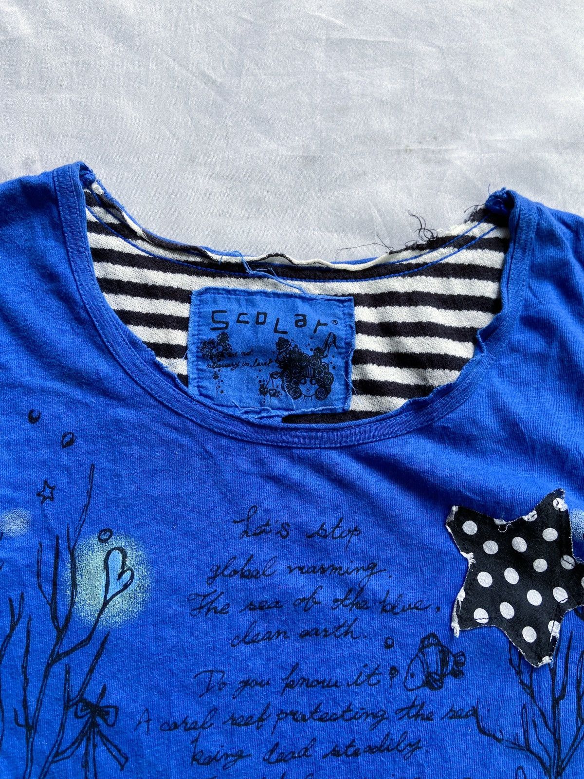 Beauty Beast × Hysteric Glamour × Japanese Brand 🌸SCOLAR DOUBLE LAYER TEE Size US S / EU 44-46 / 1 - 6 Thumbnail