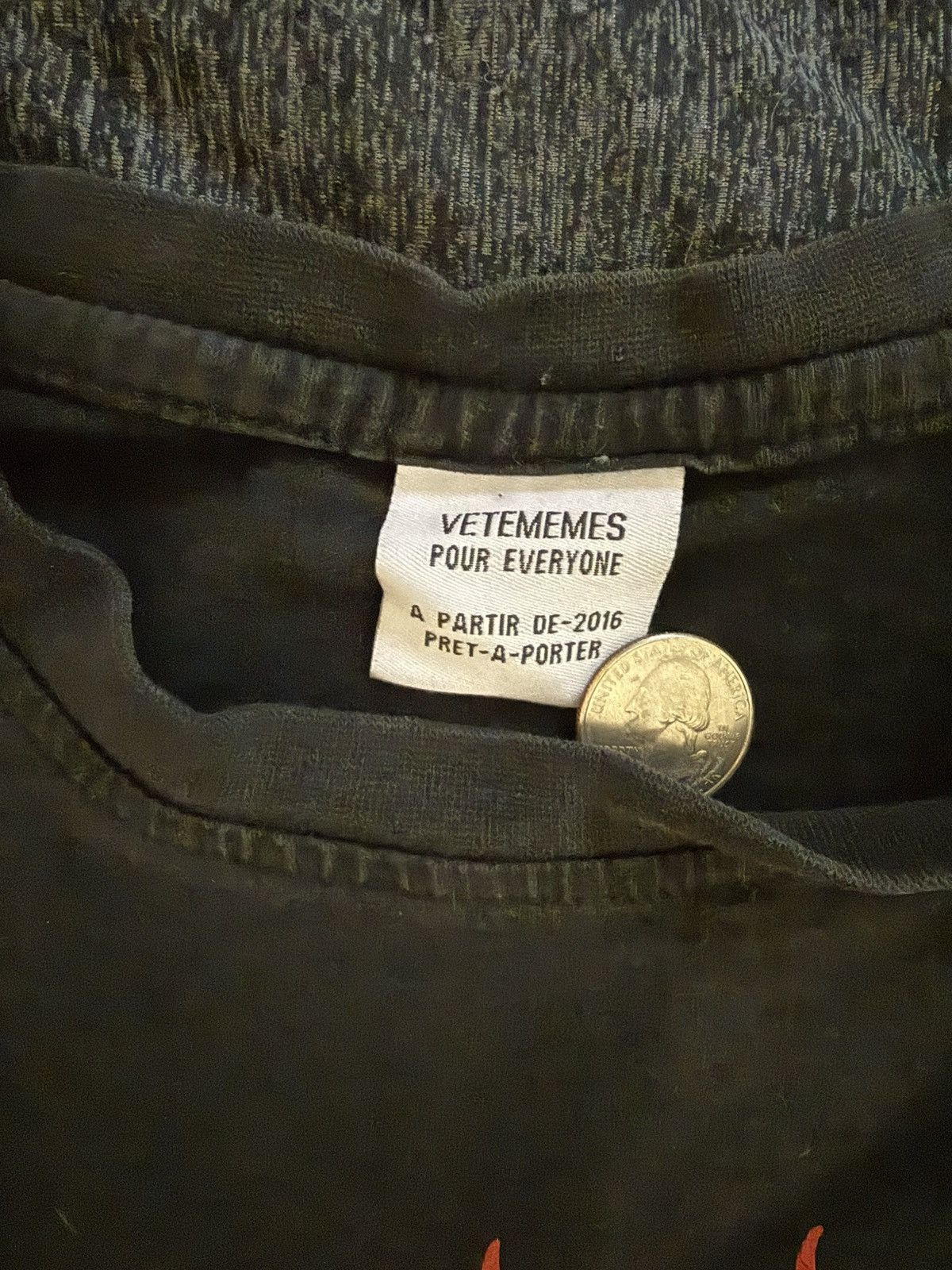 Vetememes Vetememes Black Skull Tee Size US S / EU 44-46 / 1 - 4 Thumbnail