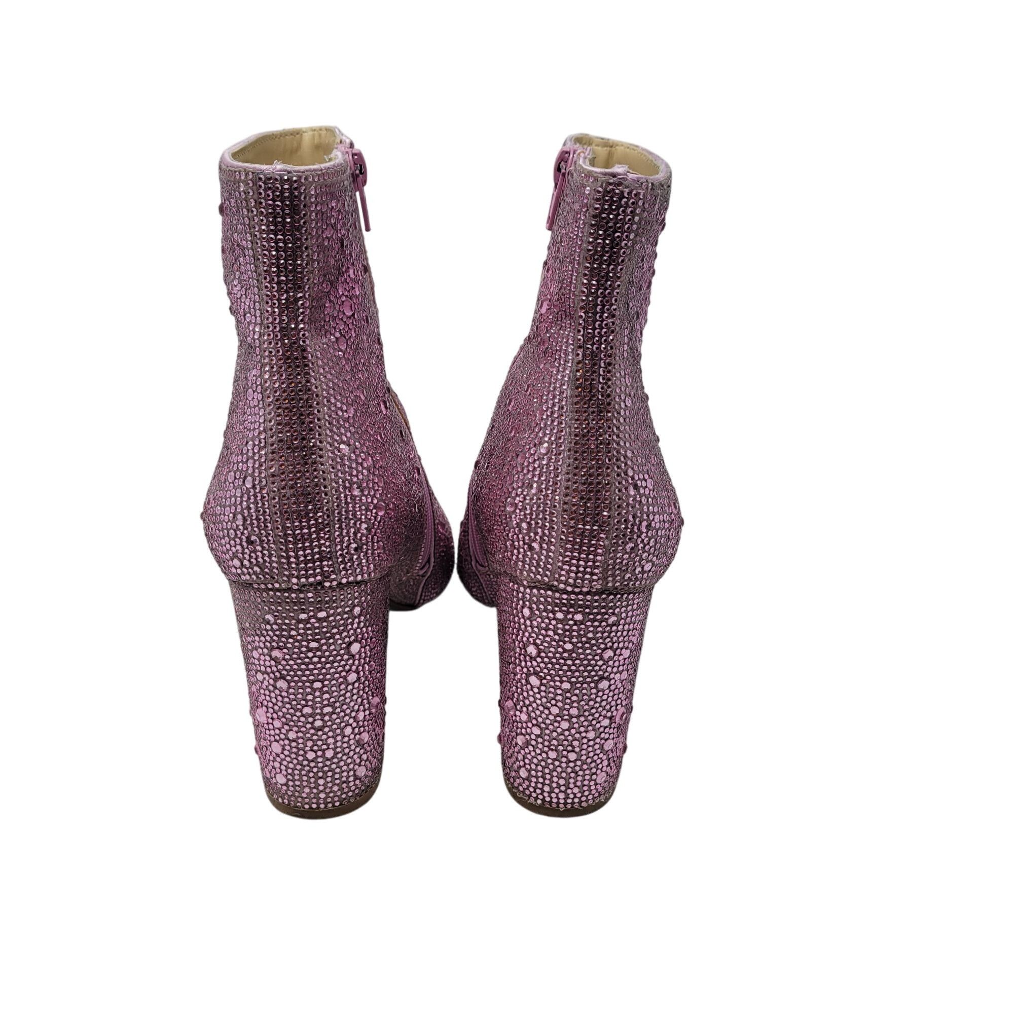 Betsey Johnson Betsey Johnson Cady Light Pink Rhinestone Ankle Booties 11 S Size US 11 / IT 41 - 11 Thumbnail