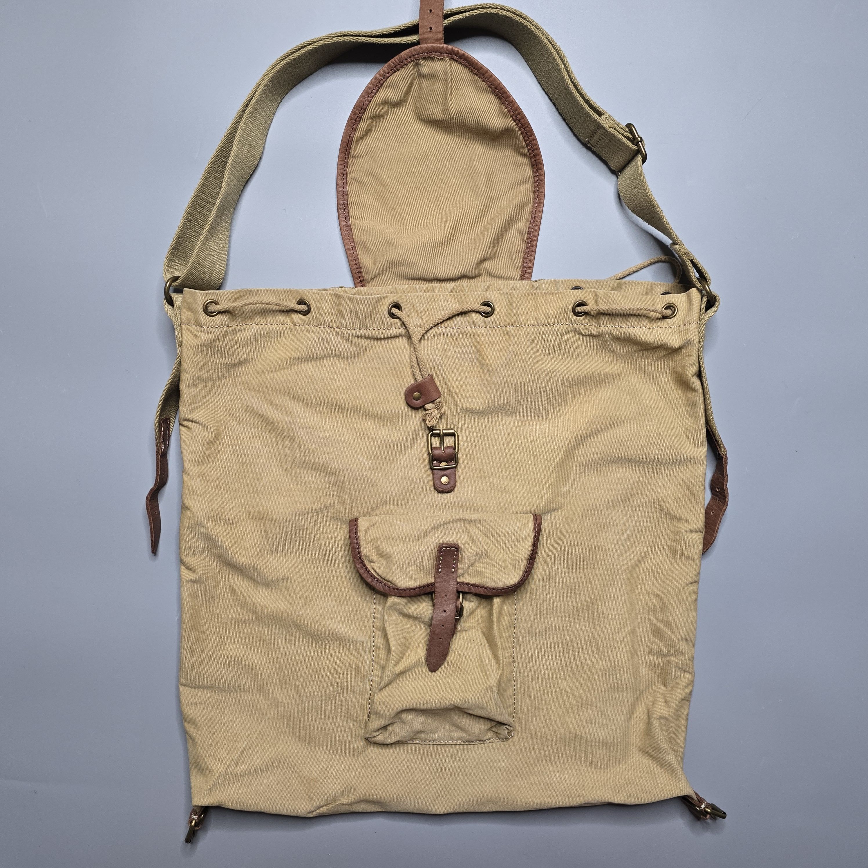 Denim & Supply Ralph Lauren × RRL Ralph Lauren Denim and Supply - Repro German Military Bag - Canvas Size ONE SIZE - 5 Thumbnail