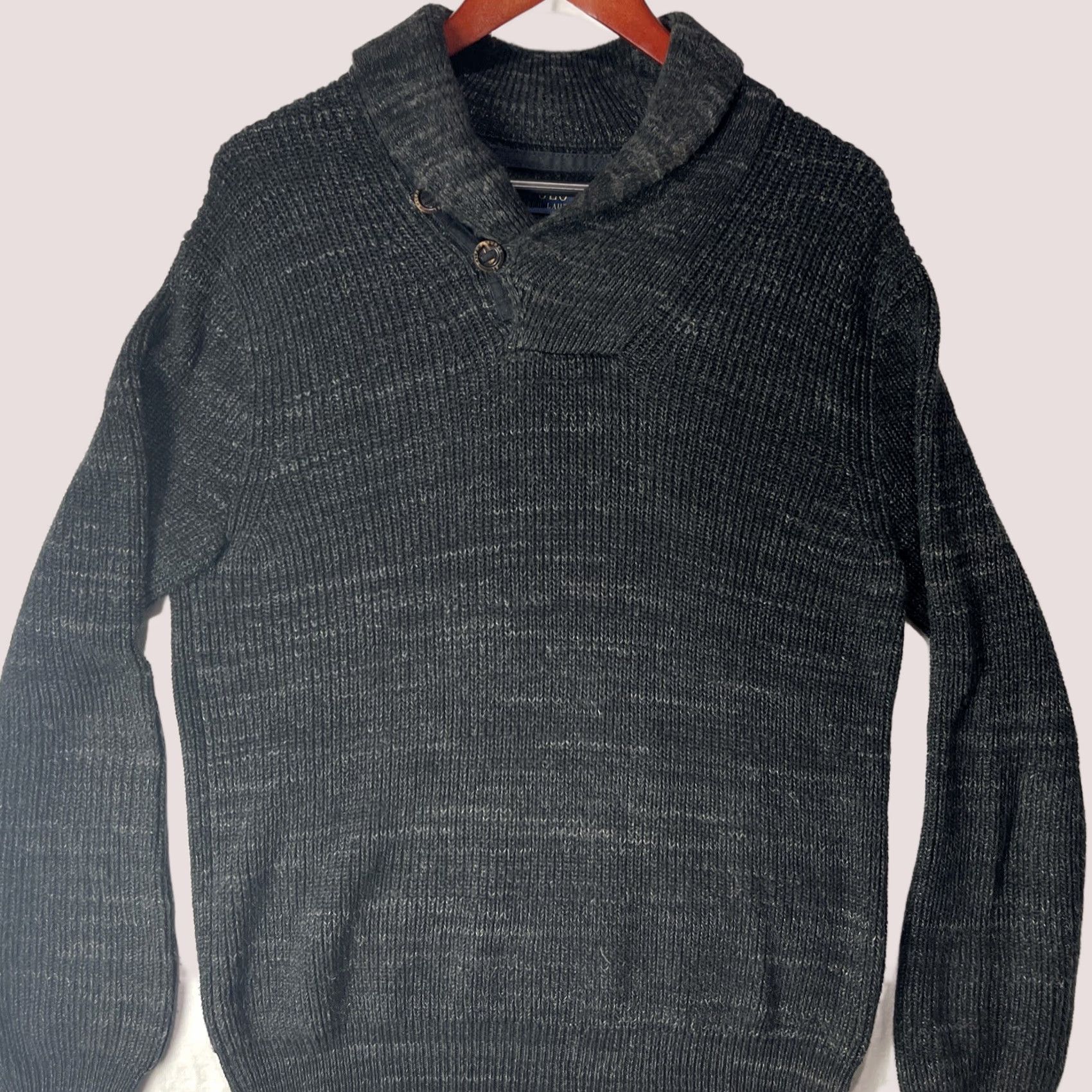 Polo Ralph Lauren Polo Ralph Lauren Sweater Mens Small Shawl Collar Fisherman Button Knit Adult Size US S / EU 44-46 / 1 - 1 Thumbnail