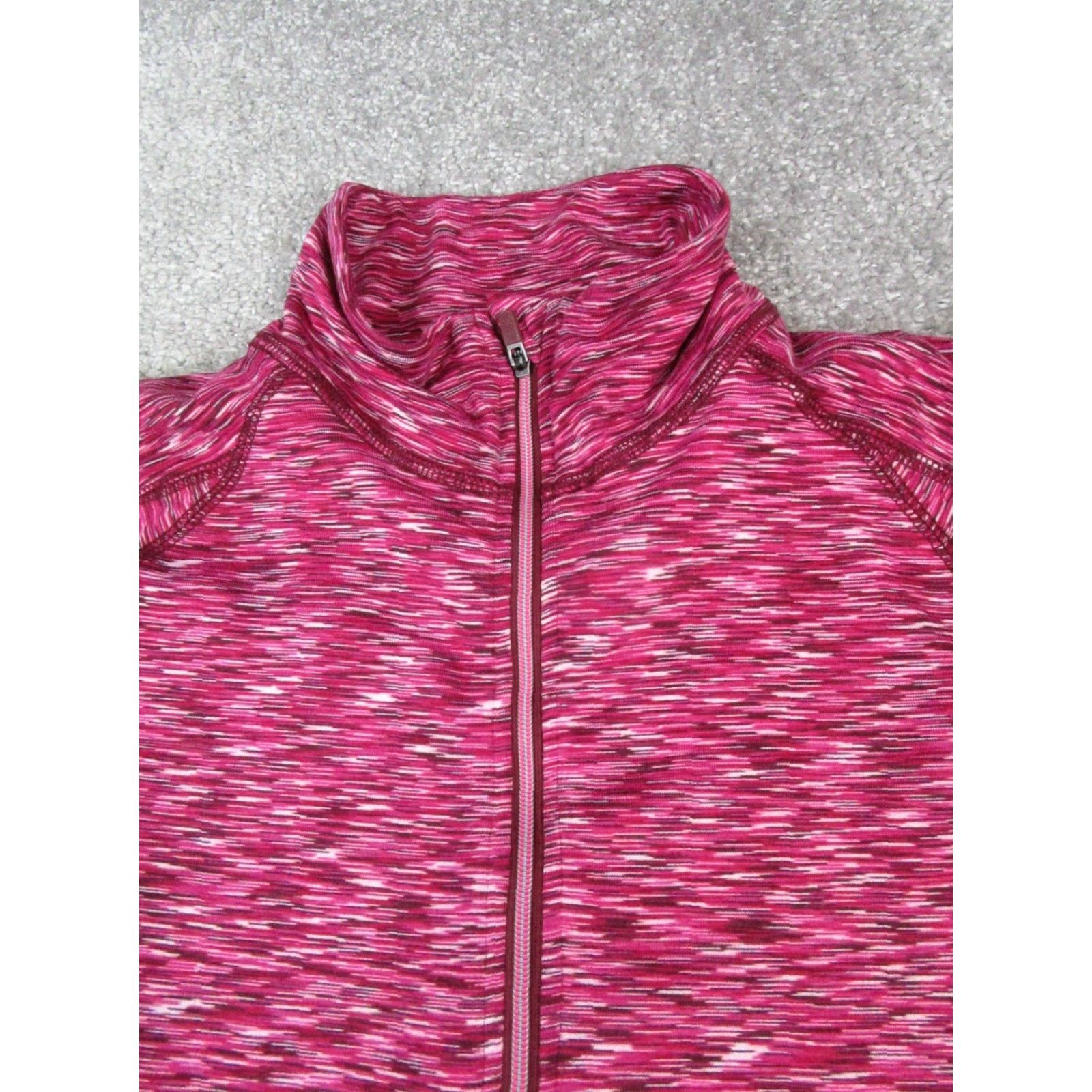 Athleta Athleta Pink Sweater Womens Small Mock Neck Zip Pullover Running Activewear for Women Size S / US 4 / IT 40 - 2 Thumbnail