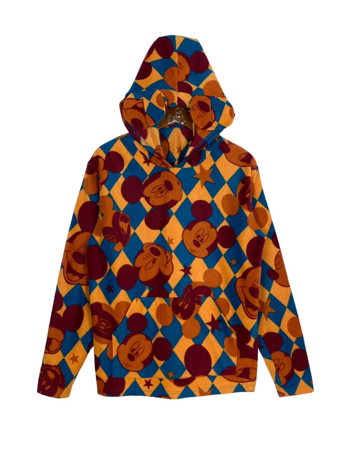 Disney Rare‼️ Disney Mickey Halloween Circus Fleece Hoodie Size M / US 6-8 / IT 42-44 - 1 Thumbnail
