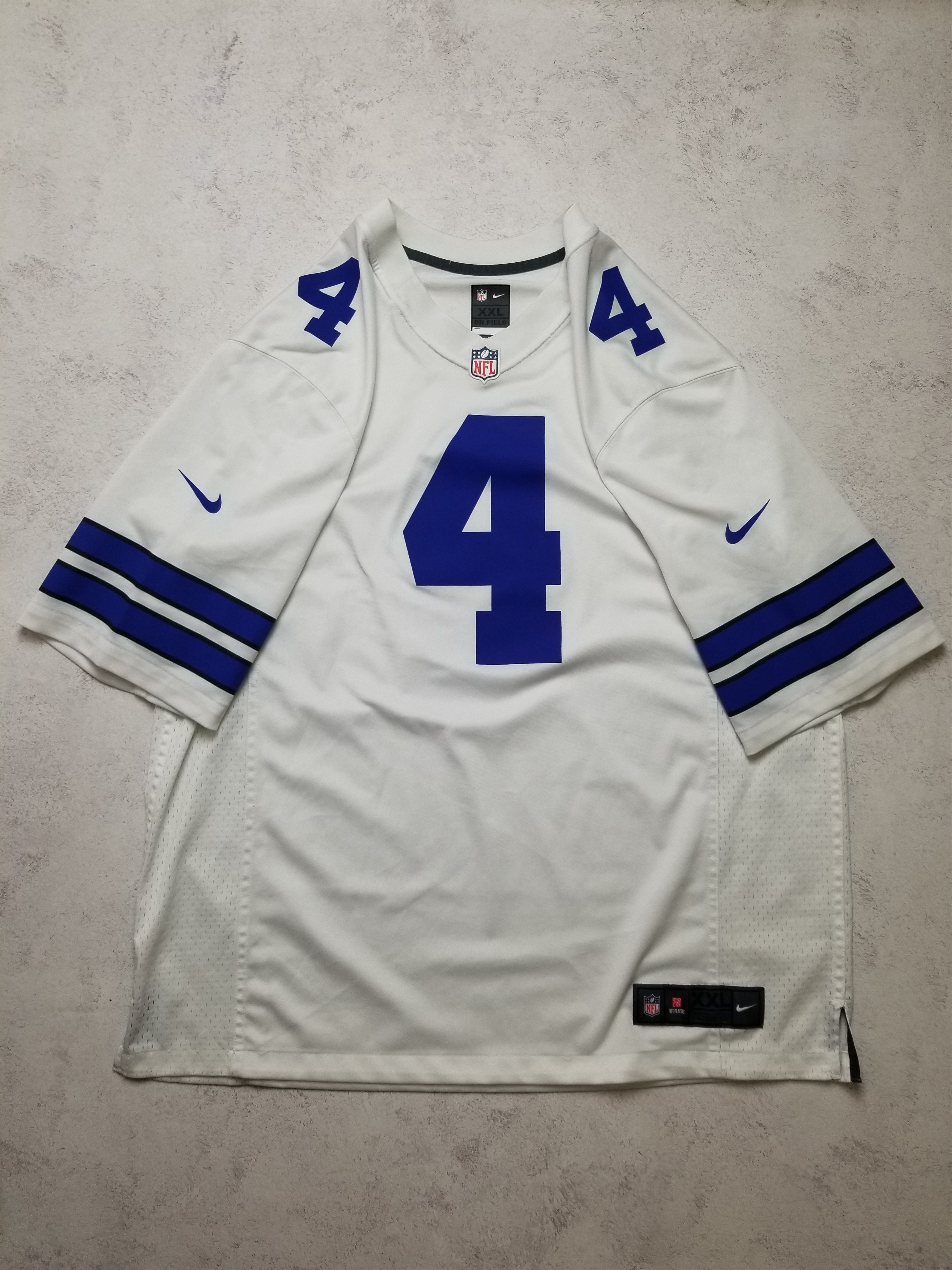 Nike Nike On Field Dallas Cowboys Dak Prescott #4 NFL Jersey Size US XXL / EU 58 / 5 - 10 Thumbnail