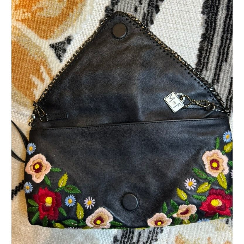 Mary Frances Mary Frances embroidered floral black Crossbody purse Size ONE SIZE - 7 Thumbnail