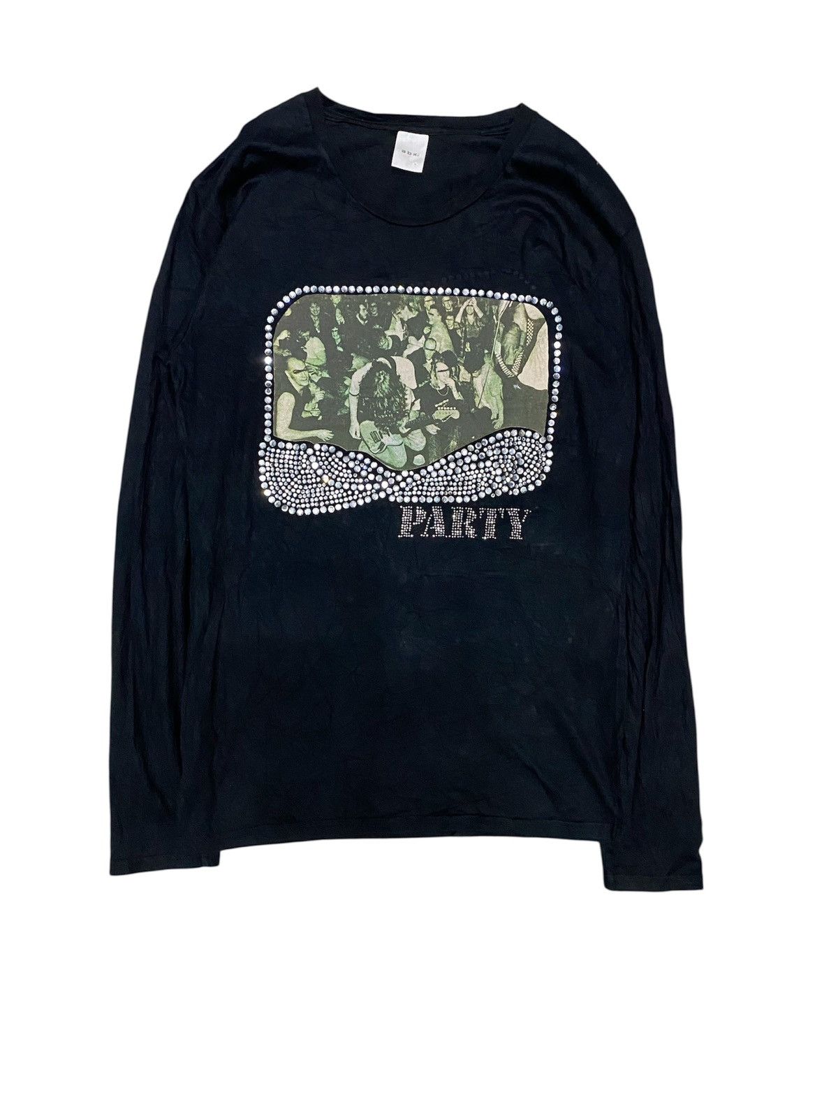 Lad Musician 🔥1990s abx Japan Crystal Stone x punk Party Ls Size US L / EU 52-54 / 3 - 1 Thumbnail