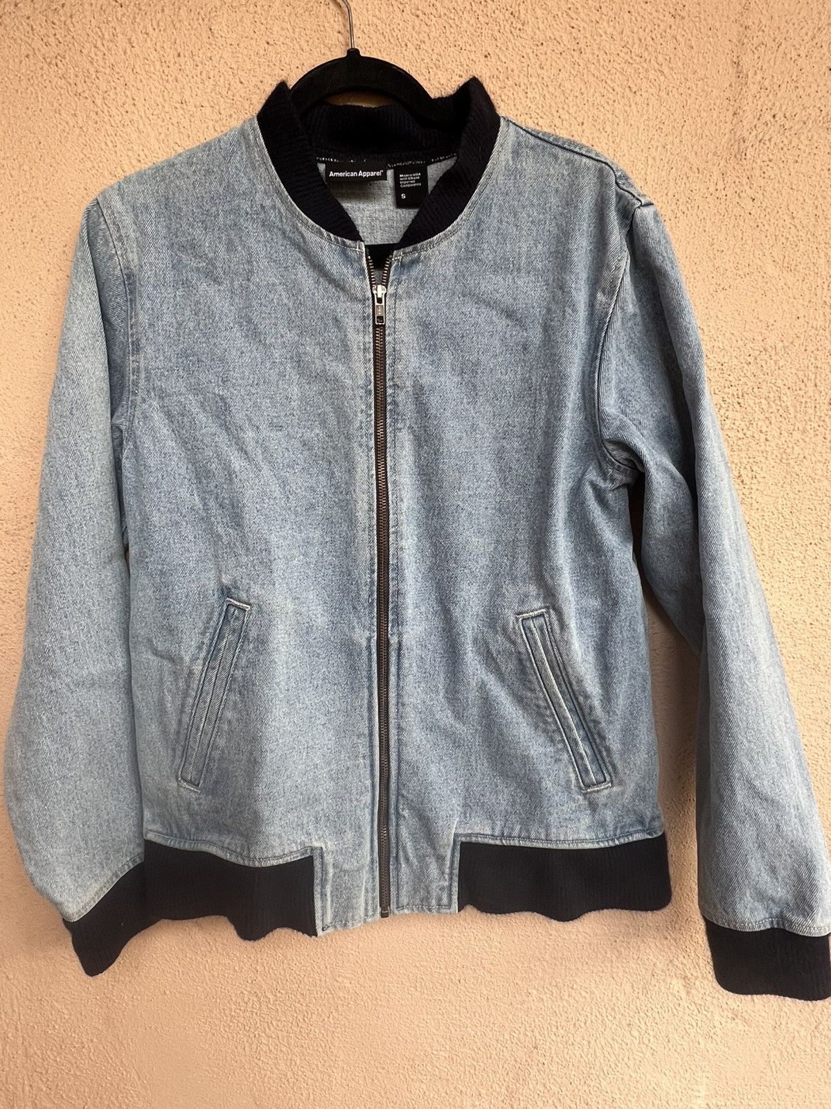 American Apparel American Apparel light blue varsity jacket S Size US S / EU 44-46 / 1 - 1 Thumbnail