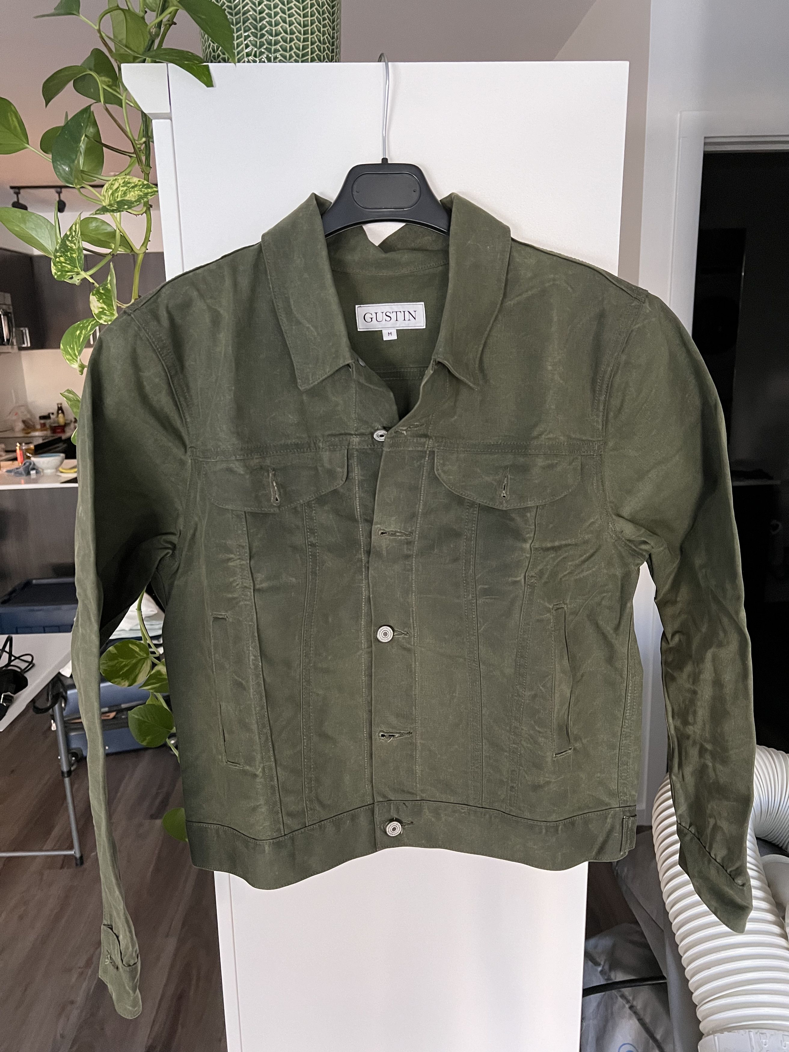 Waxed Trucker Jacket