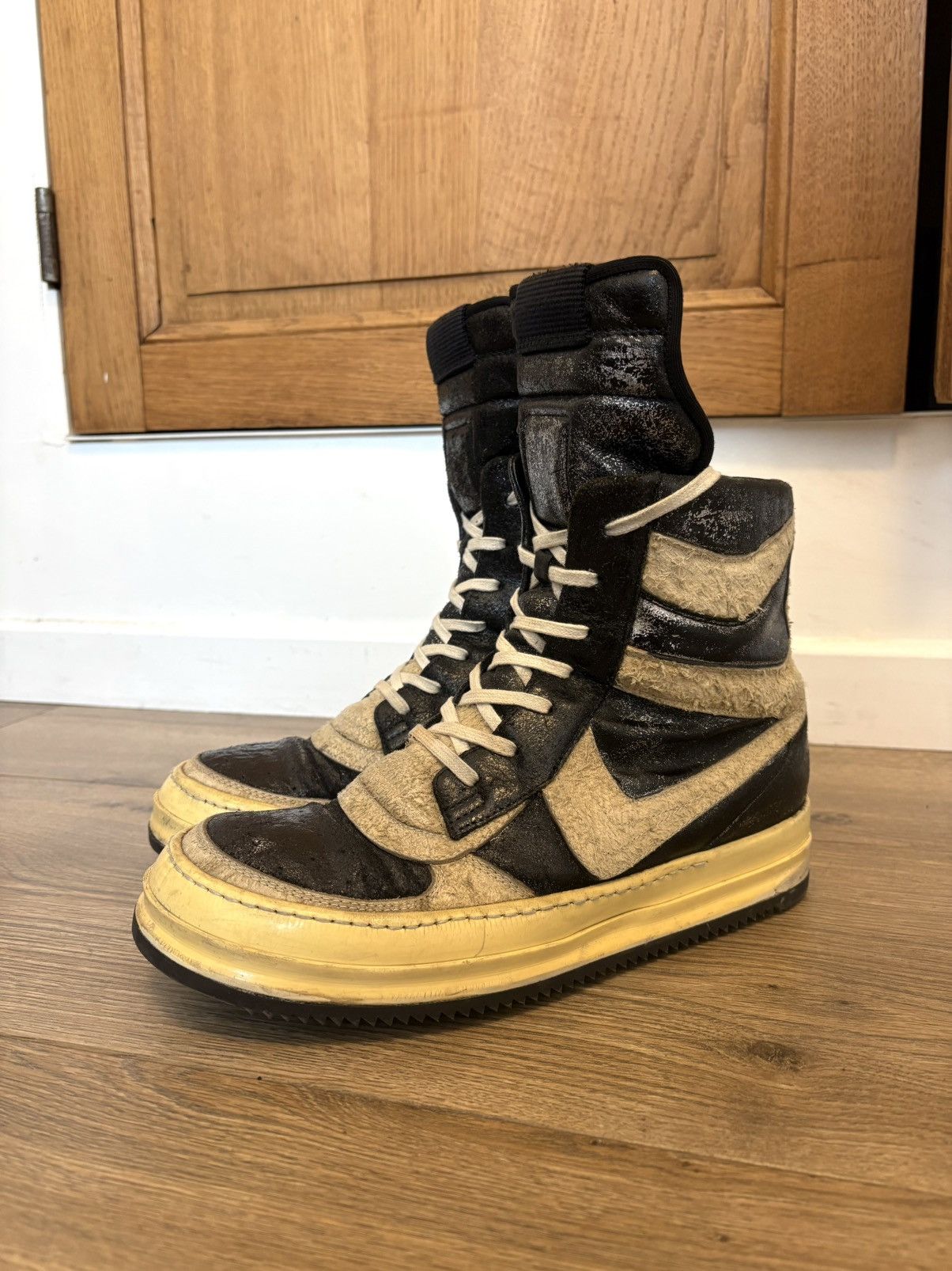 Rick Owens Rick Owens Mohawk Dunks 41-42 Size US 9 / EU 42 - 1 Thumbnail